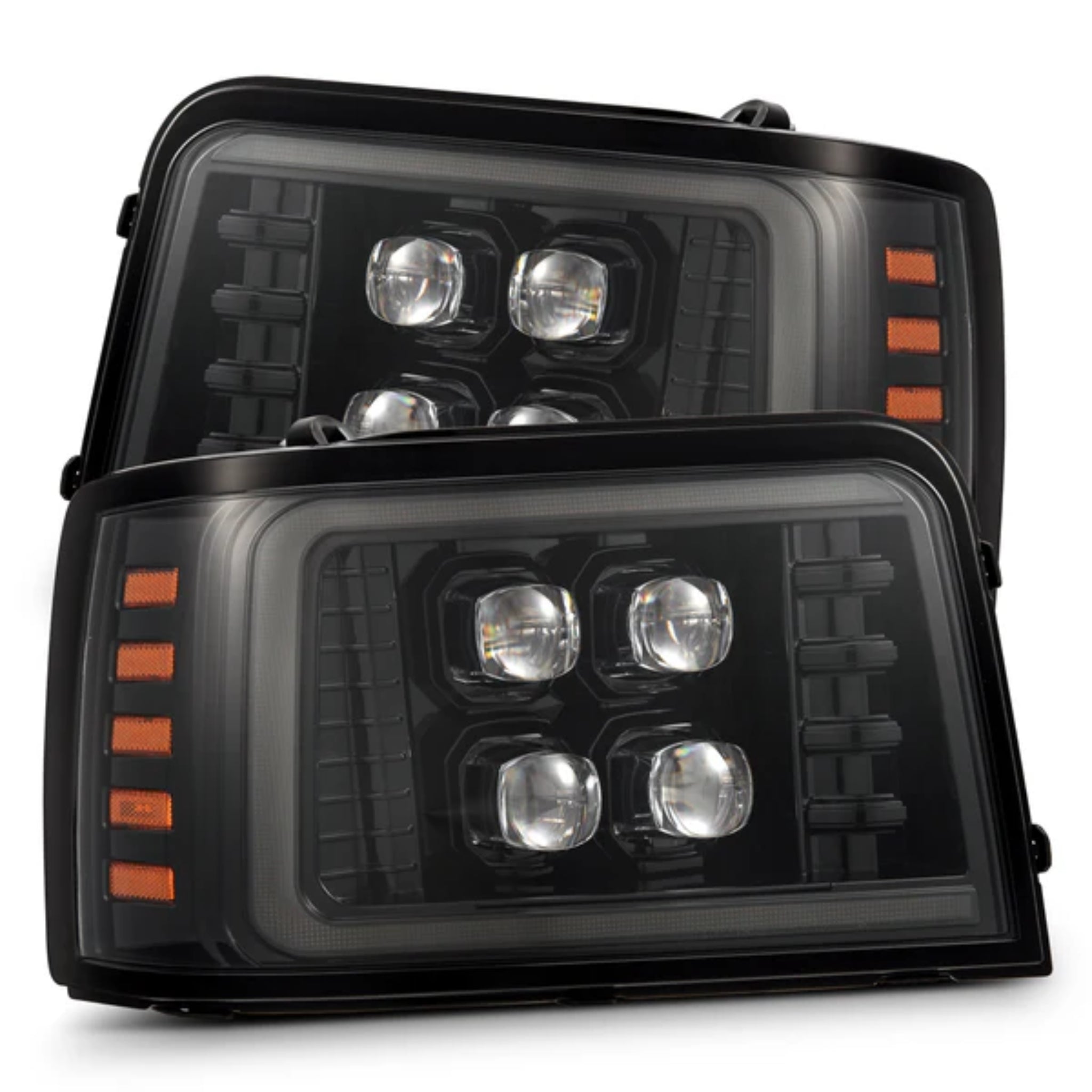 Ford F-Series/Bronco (1992-1996) Headlights | Alpharex – Custom Multicolor LED Lighting by RGB Halo Kits