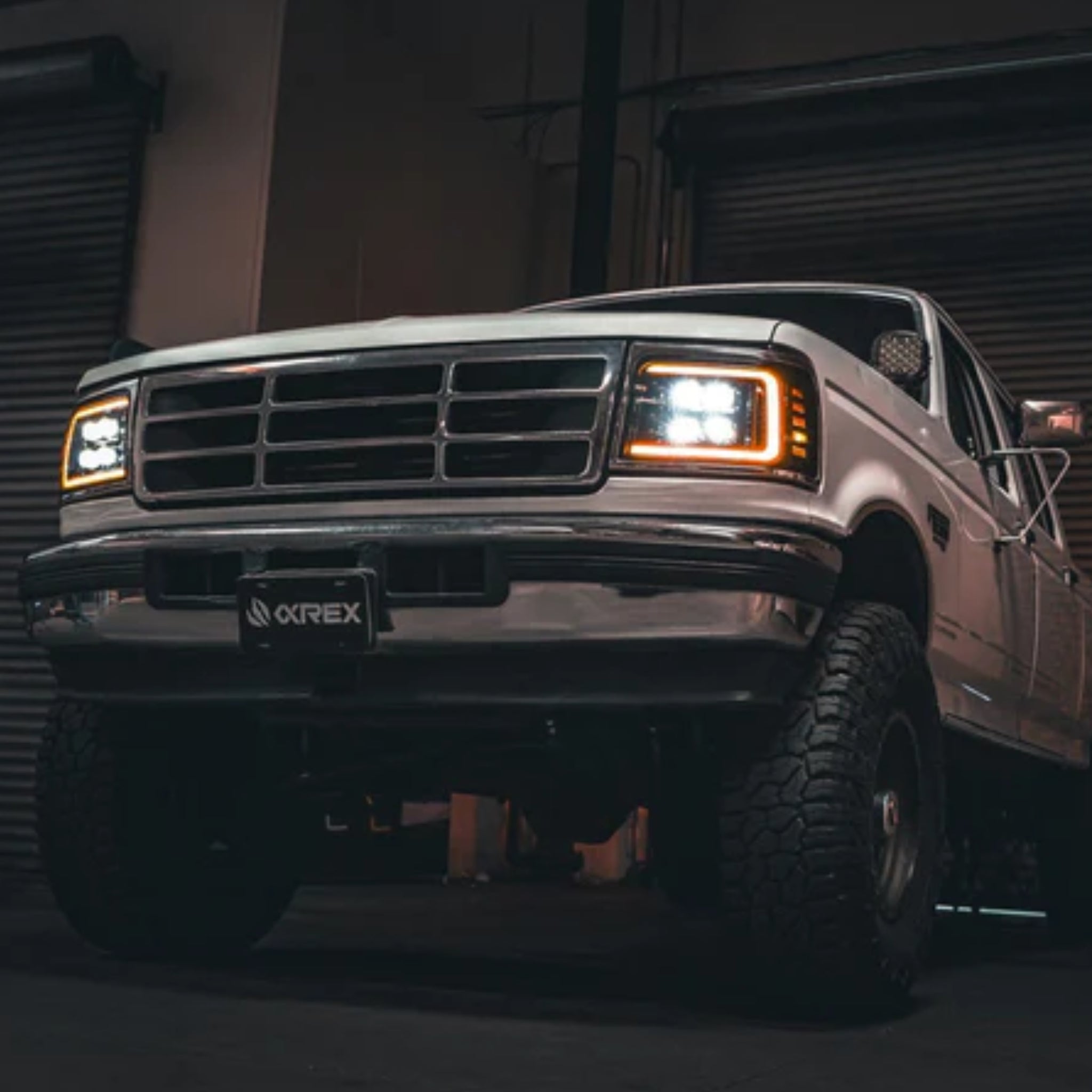 Ford F-Series/Bronco (1992-1996) Headlights | Alpharex – Custom Multicolor LED Lighting by RGB Halo Kits