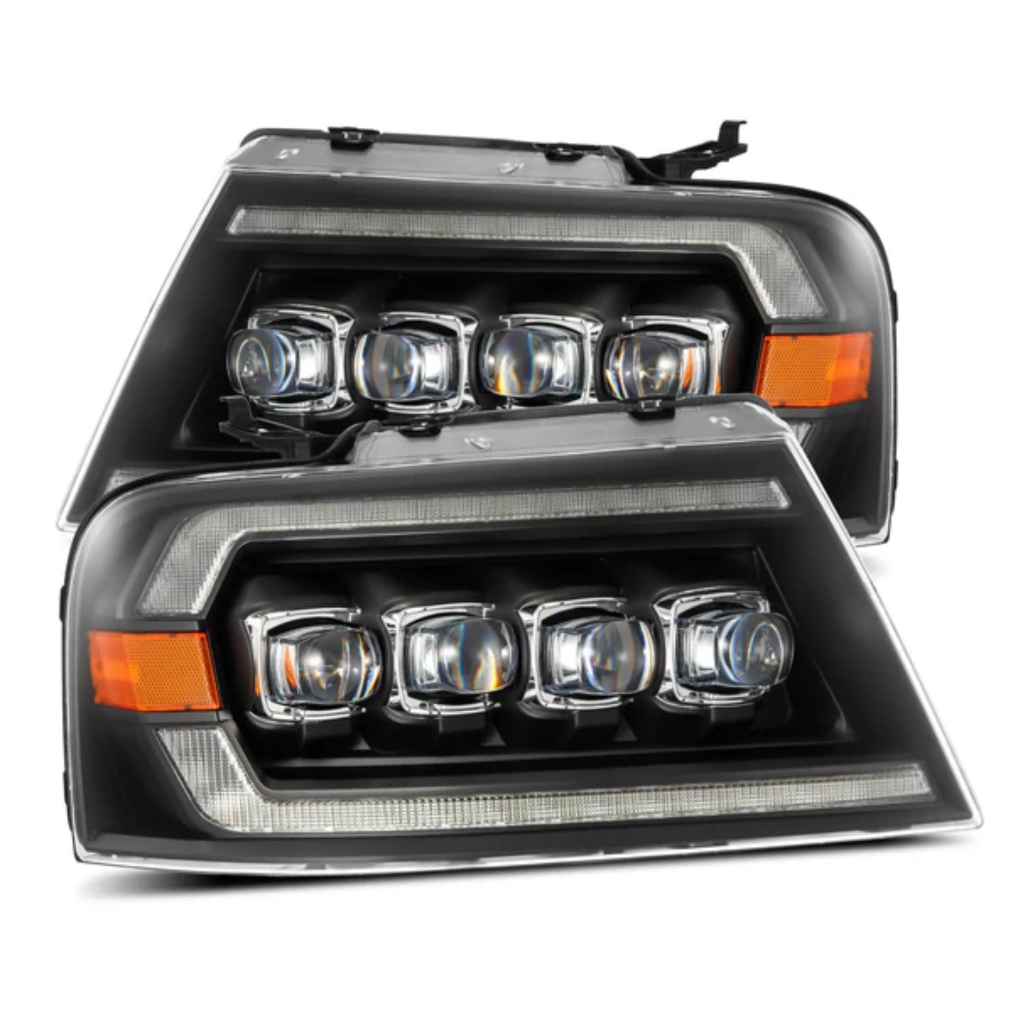 Ford F150 (2004-2008) / Lincoln Mark LT (2006-2008) Headlights | Alpharex – Custom Multicolor LED Lighting by RGB Halo Kits