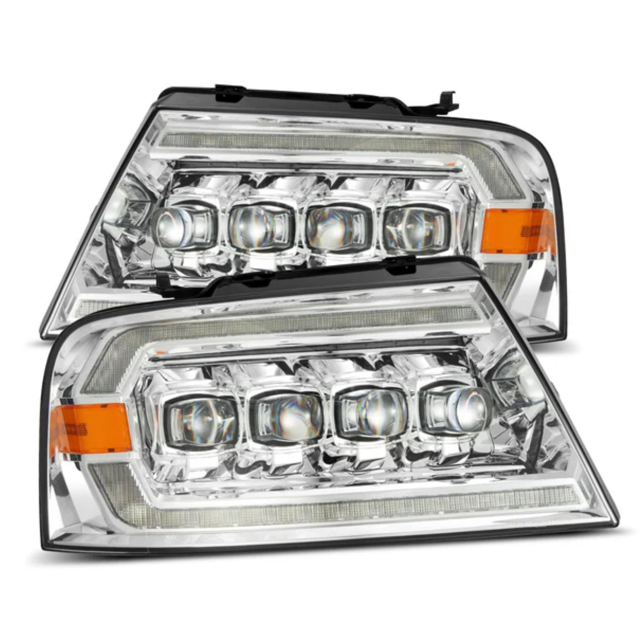 Ford F150 (2004-2008) / Lincoln Mark LT (2006-2008) Headlights | Alpharex – Custom Multicolor LED Lighting by RGB Halo Kits