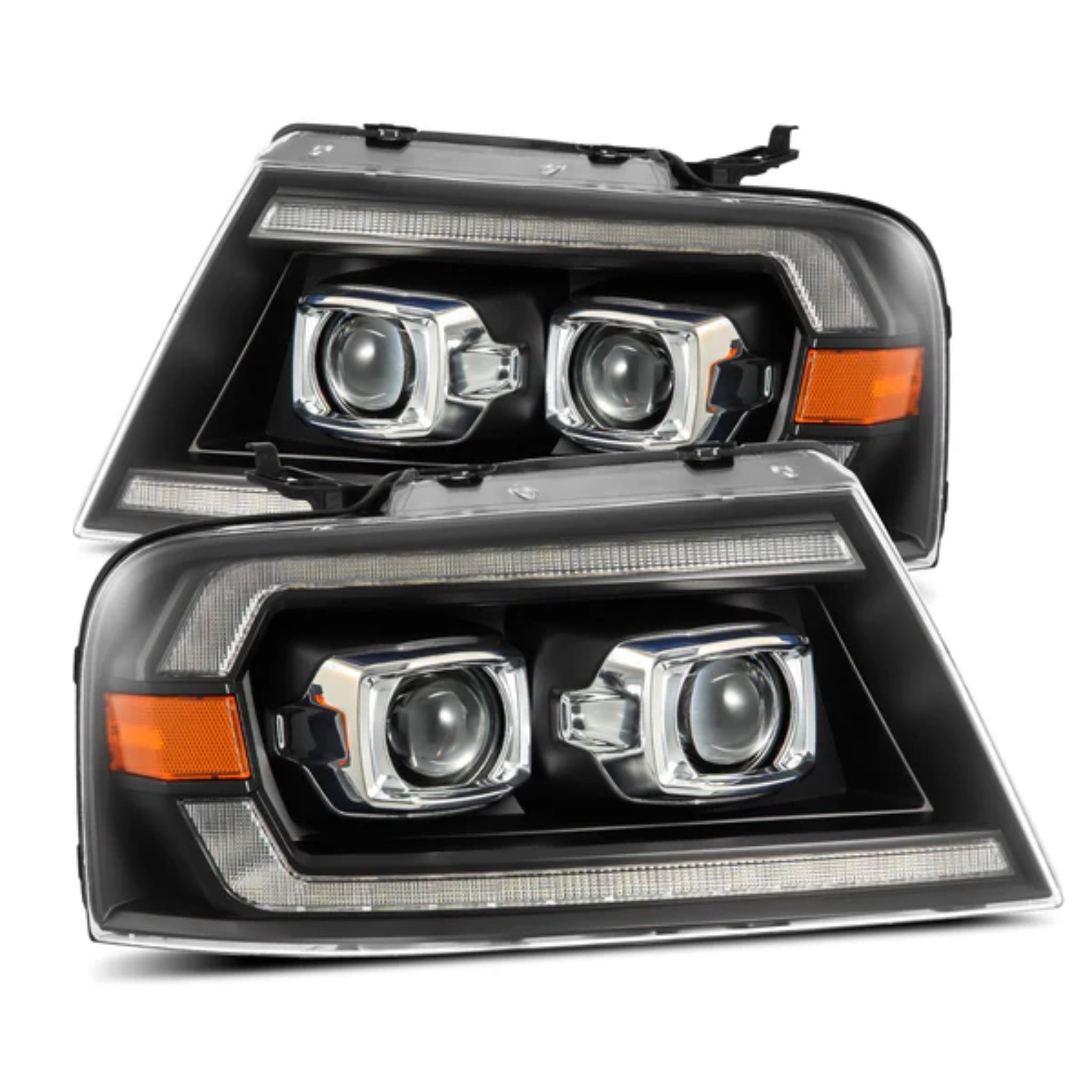 Ford F150 (2004-2008) / Lincoln Mark LT (2006-2008) Headlights | Alpharex – Custom Multicolor LED Lighting by RGB Halo Kits