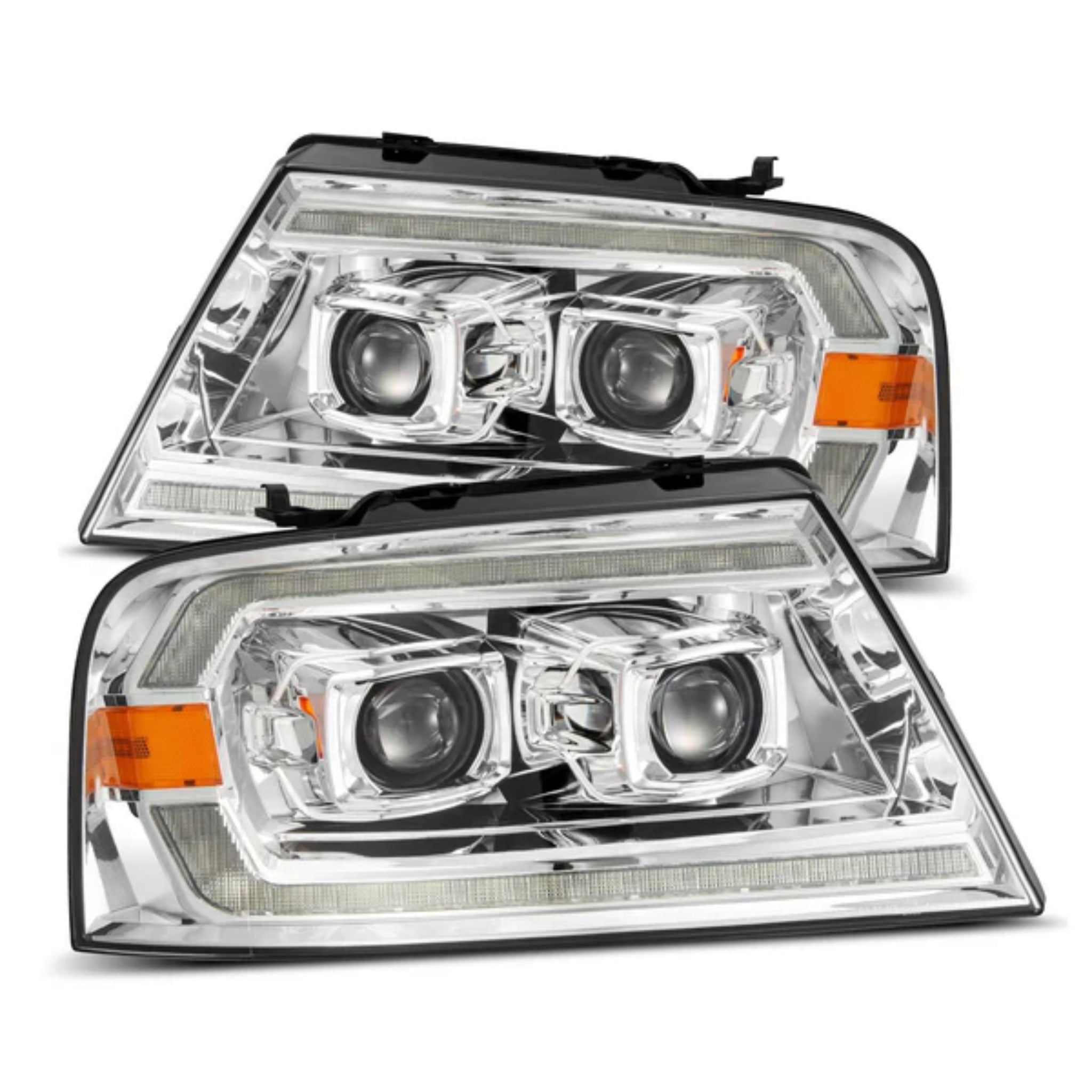 Ford F150 (2004-2008) / Lincoln Mark LT (2006-2008) Headlights | Alpharex – Custom Multicolor LED Lighting by RGB Halo Kits
