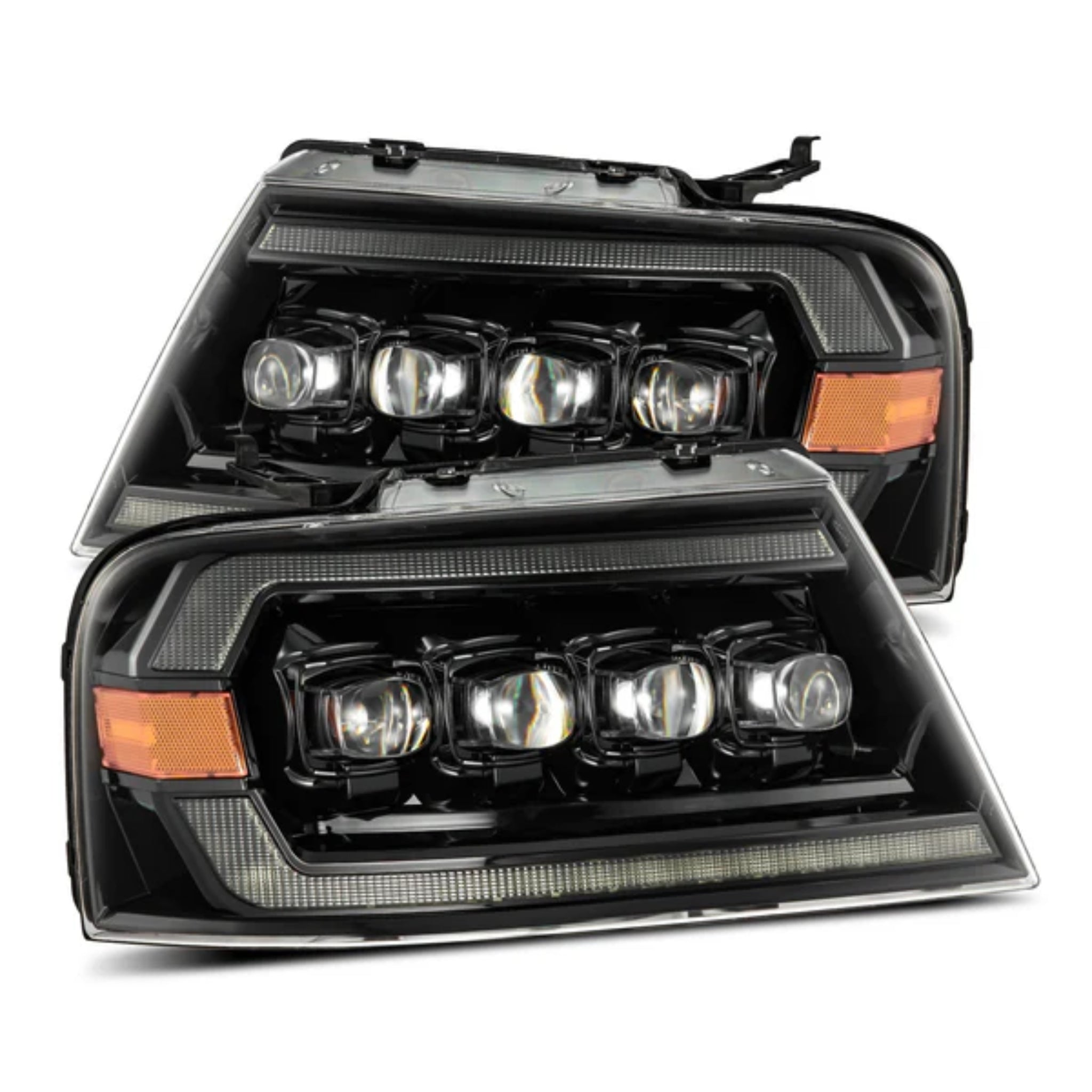 Ford F150 (2004-2008) / Lincoln Mark LT (2006-2008) Headlights | Alpharex – Custom Multicolor LED Lighting by RGB Halo Kits