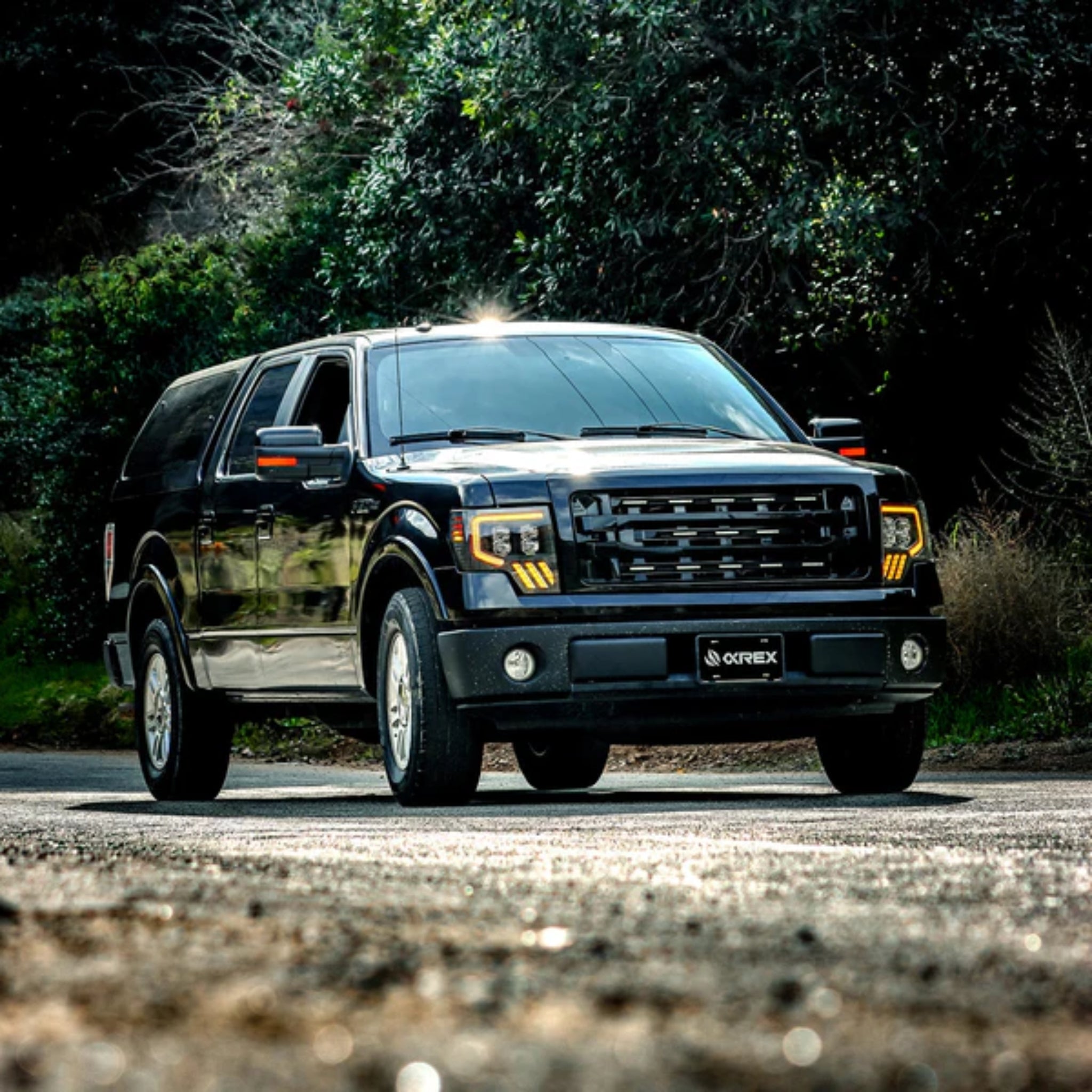 Ford F150 (2009-2014) MK II Headlights | Alpharex – Custom Multicolor LED Lighting by RGB Halo Kits