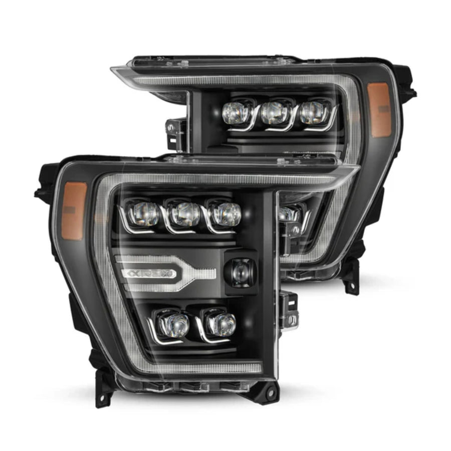 Ford F150 / F150 Raptor Headlights (2021-2023) | Alpharex – Custom Multicolor LED Lighting by RGB Halo Kits