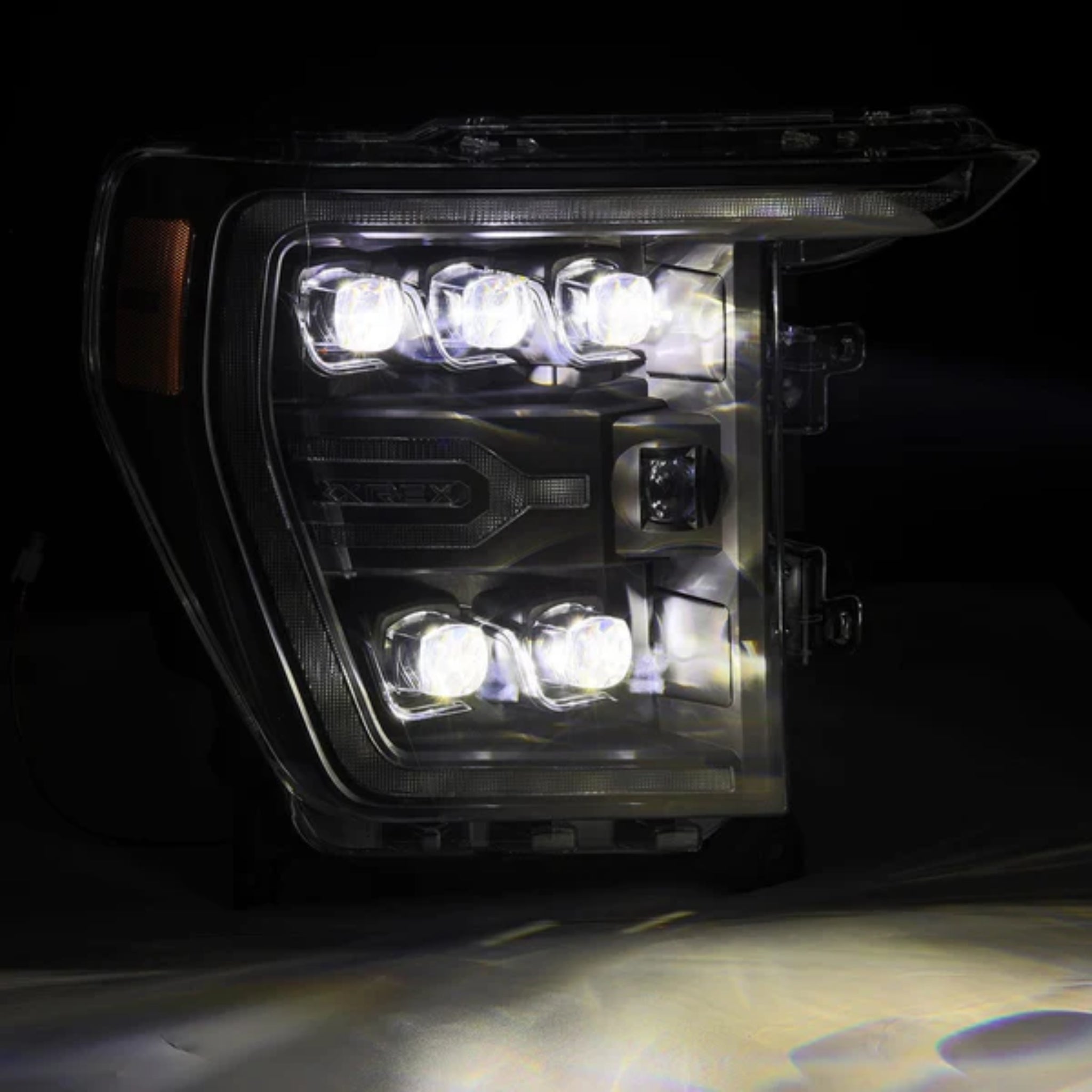 Ford F150 / F150 Raptor Headlights (2021-2023) | Alpharex – Custom Multicolor LED Lighting by RGB Halo Kits
