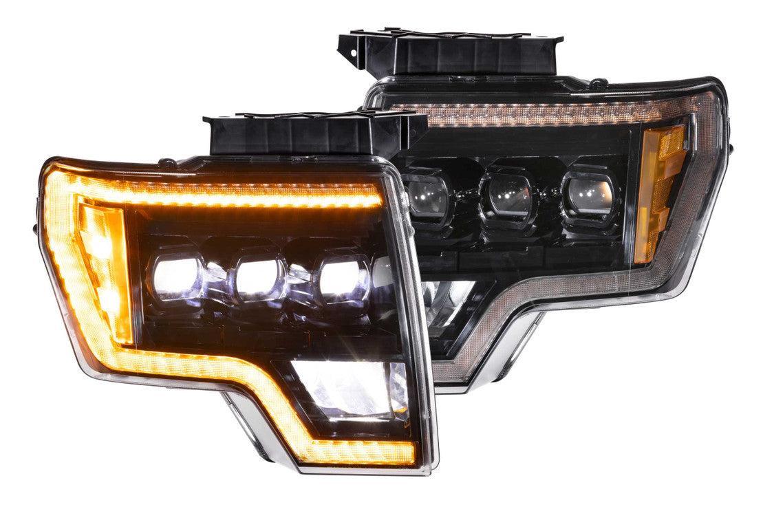 Ford F150: LED Headlights (2009 - 2014) | XB – Custom Multicolor LED Lighting by RGB Halo Kits