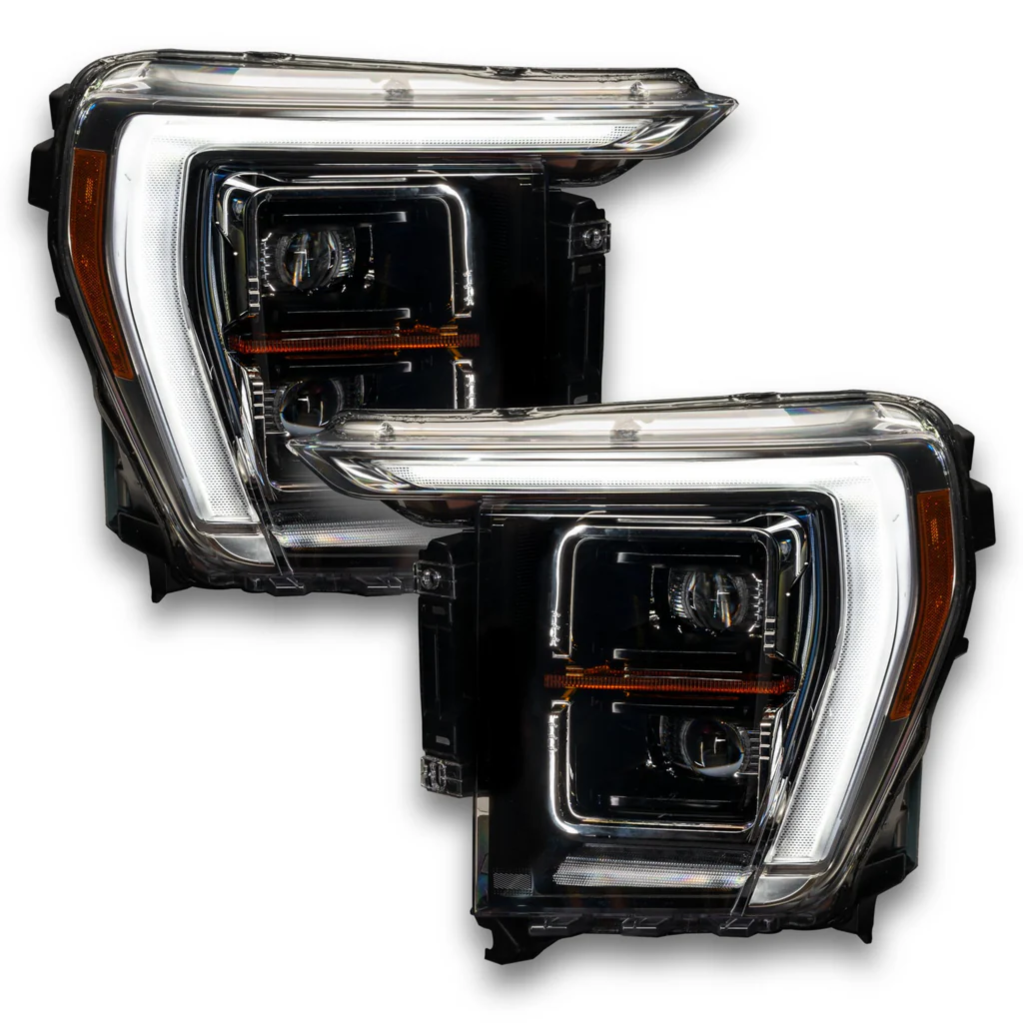 Ford F150 RGBW DRL Boards (2021-2023) – Custom Multicolor LED Lighting by RGB Halo Kits