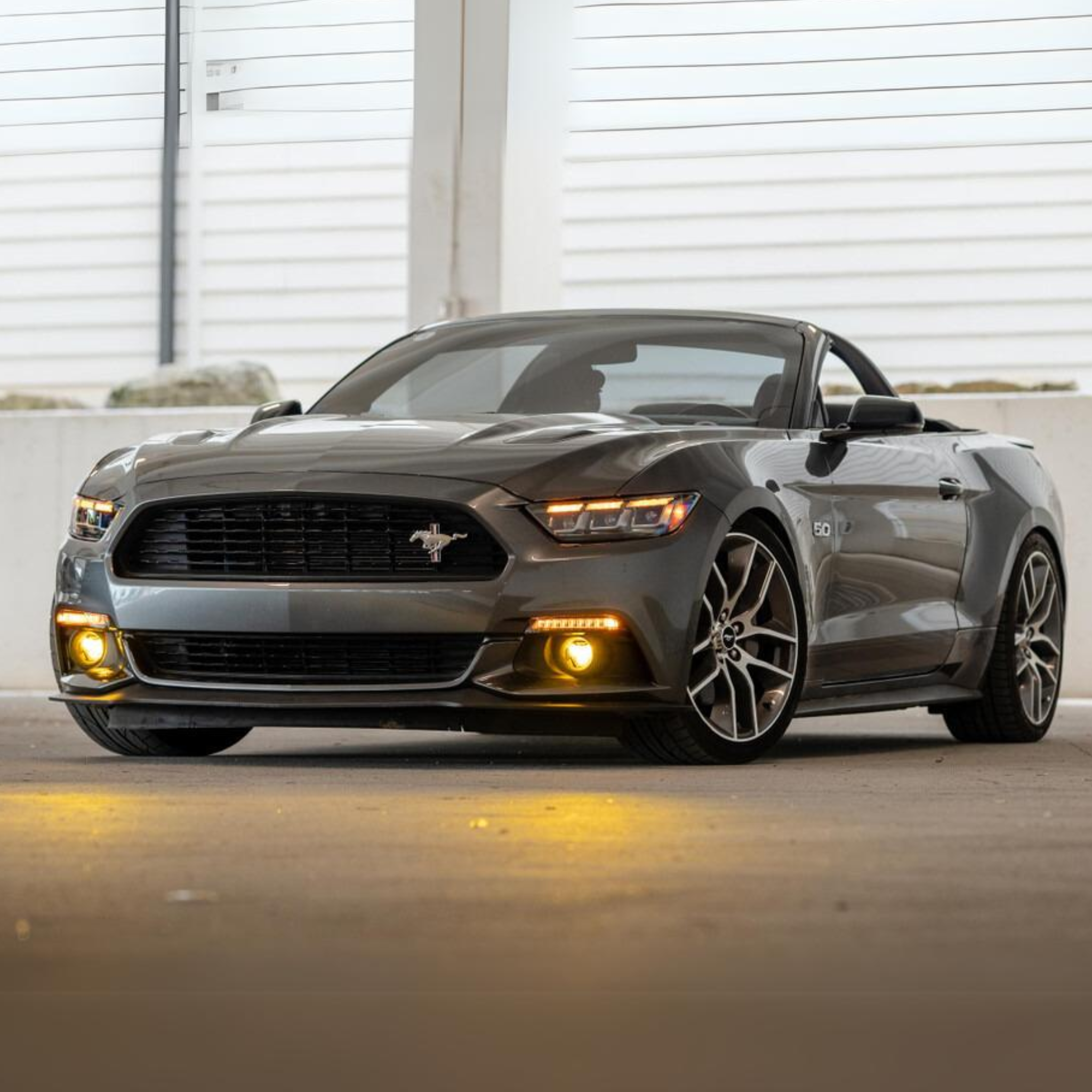 Ford Mustang (15-17): LED HEADLIGHTS (GEN II) | XB – Custom Multicolor LED Lighting by RGB Halo Kits