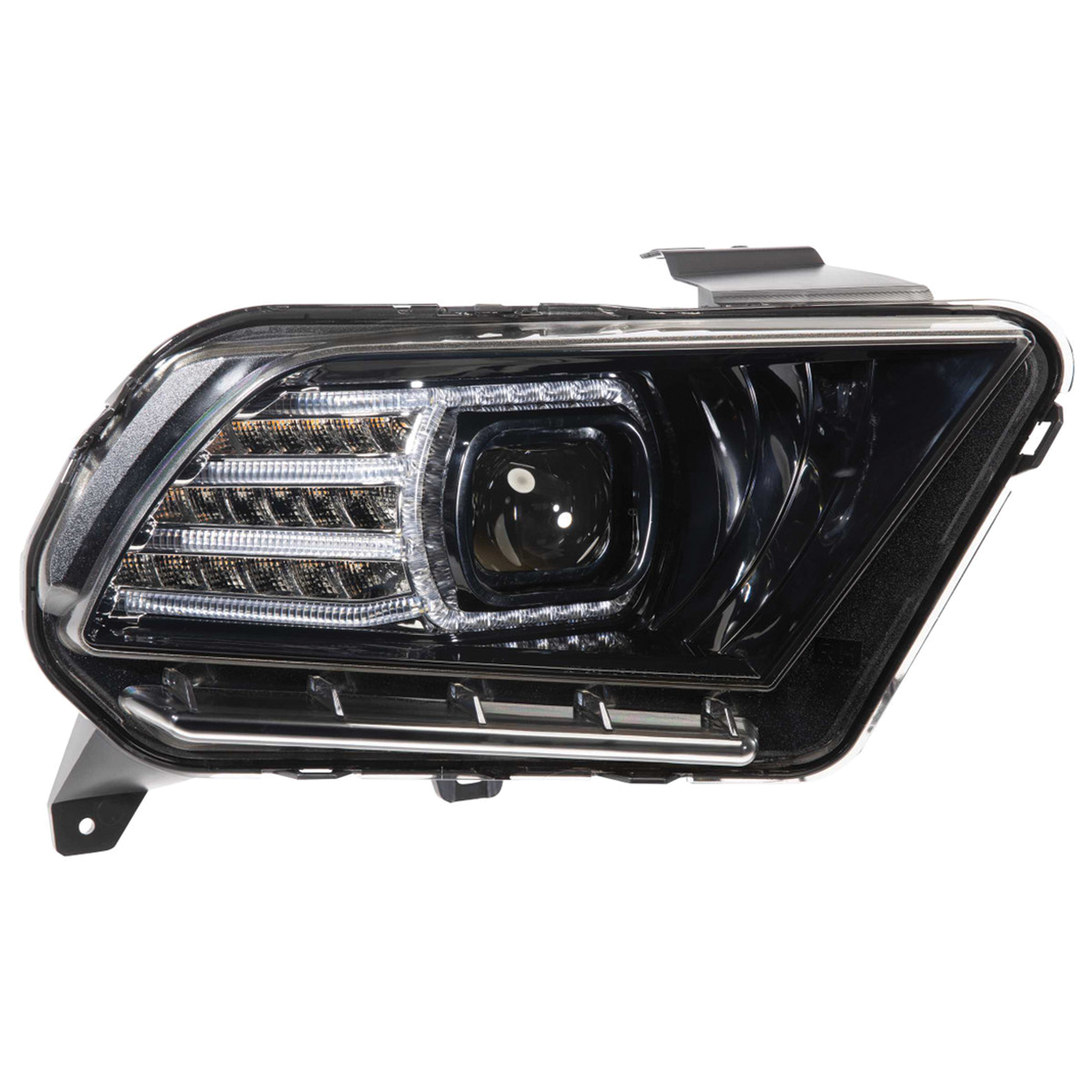 Ford Mustang: LED Headlights (2010 - 2012) | XB – Custom Multicolor LED Lighting by RGB Halo Kits