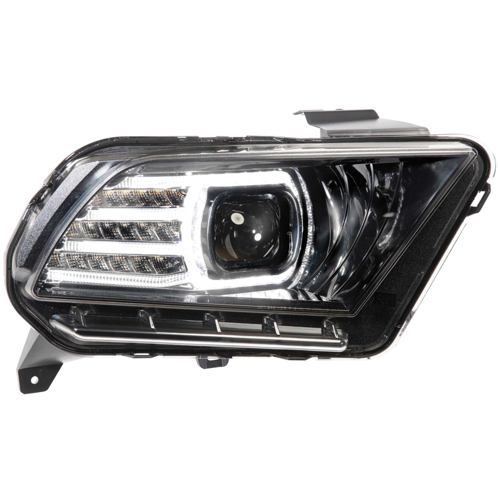 Ford Mustang: LED Headlights (2010 - 2012) | XB – Custom Multicolor LED Lighting by RGB Halo Kits