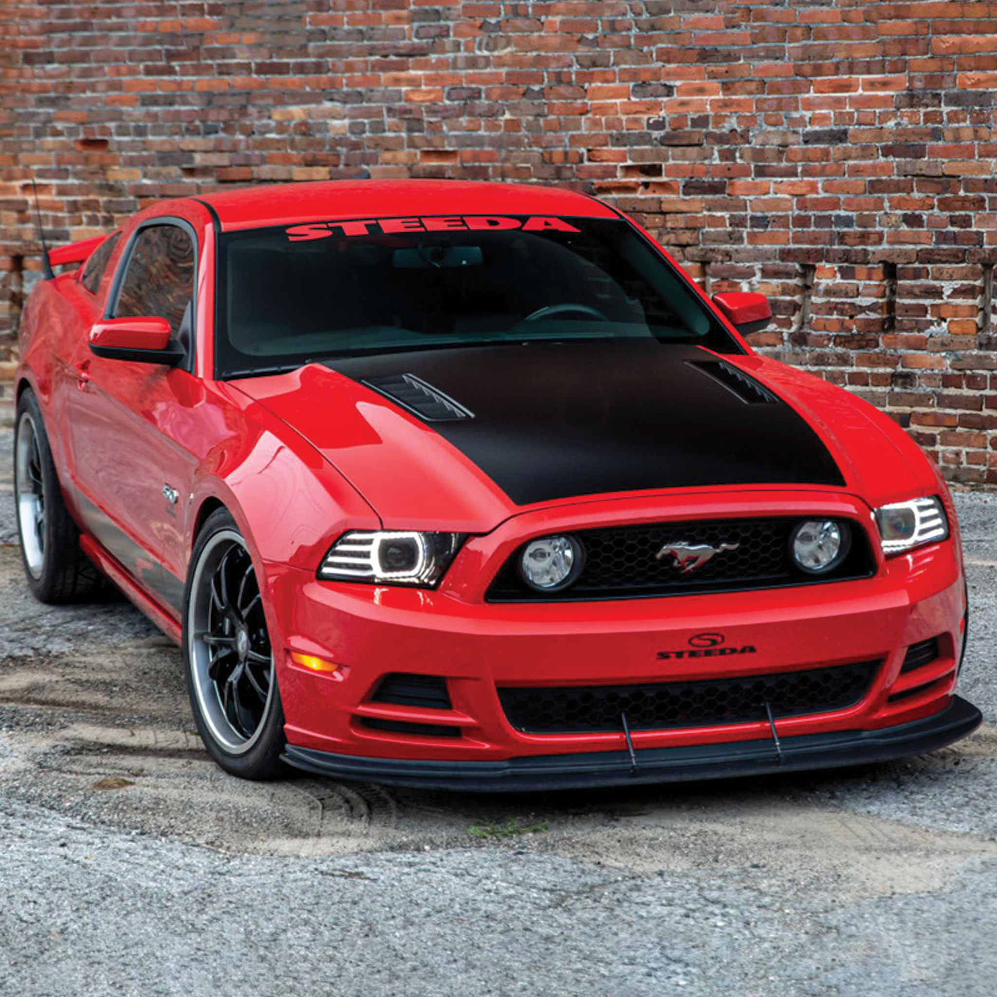 Ford Mustang: LED Headlights (2010 - 2012) | XB – Custom Multicolor LED Lighting by RGB Halo Kits