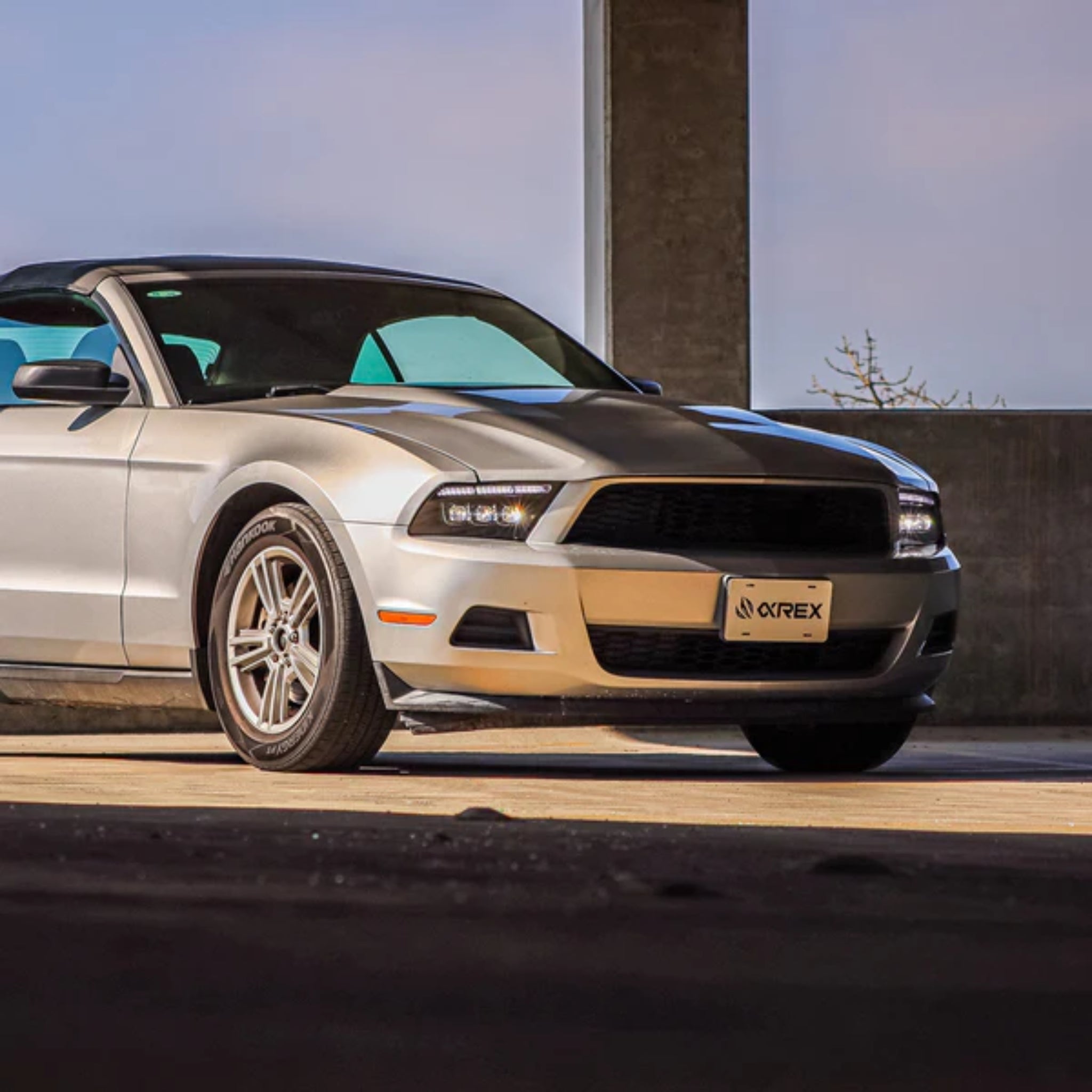 Ford Mustang MK II NOVA-Series LED Projector Headlights (2013-2014) | Alpharex – Custom Multicolor LED Lighting by RGB Halo Kits