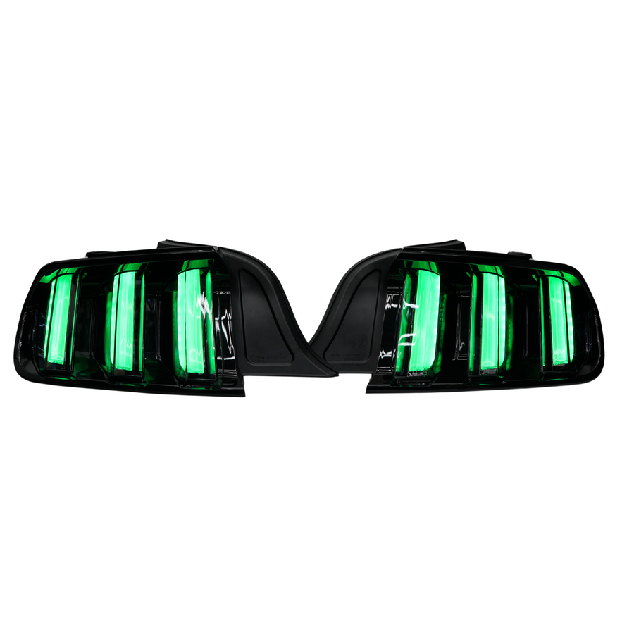 Ford Mustang Multicolor Flow LED Tail Lights (2015-2022) | XB Morimoto – Custom Multicolor LED Lighting by RGB Halo Kits