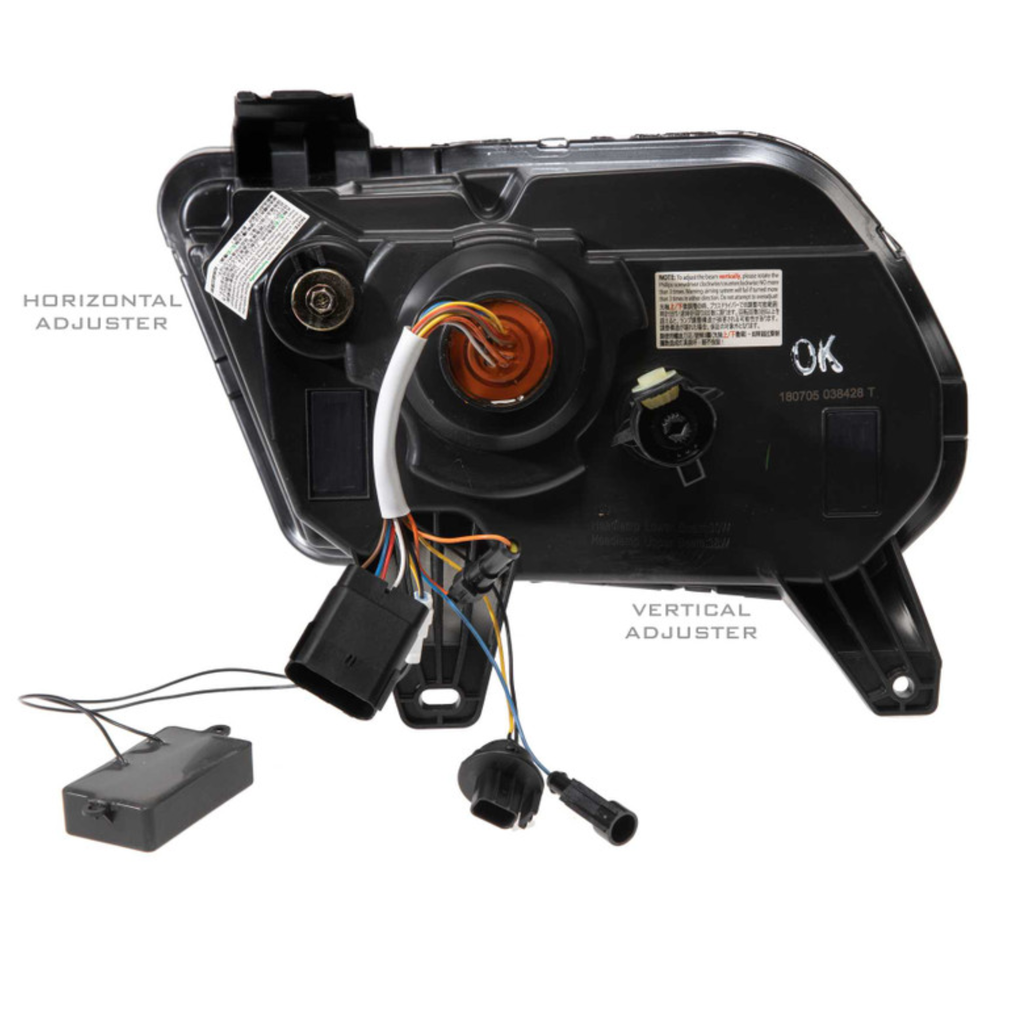 Ford Mustang: Multicolor Flow Series Headlights (2010-2012) | XB Morimoto – Custom Multicolor LED Lighting by RGB Halo Kits