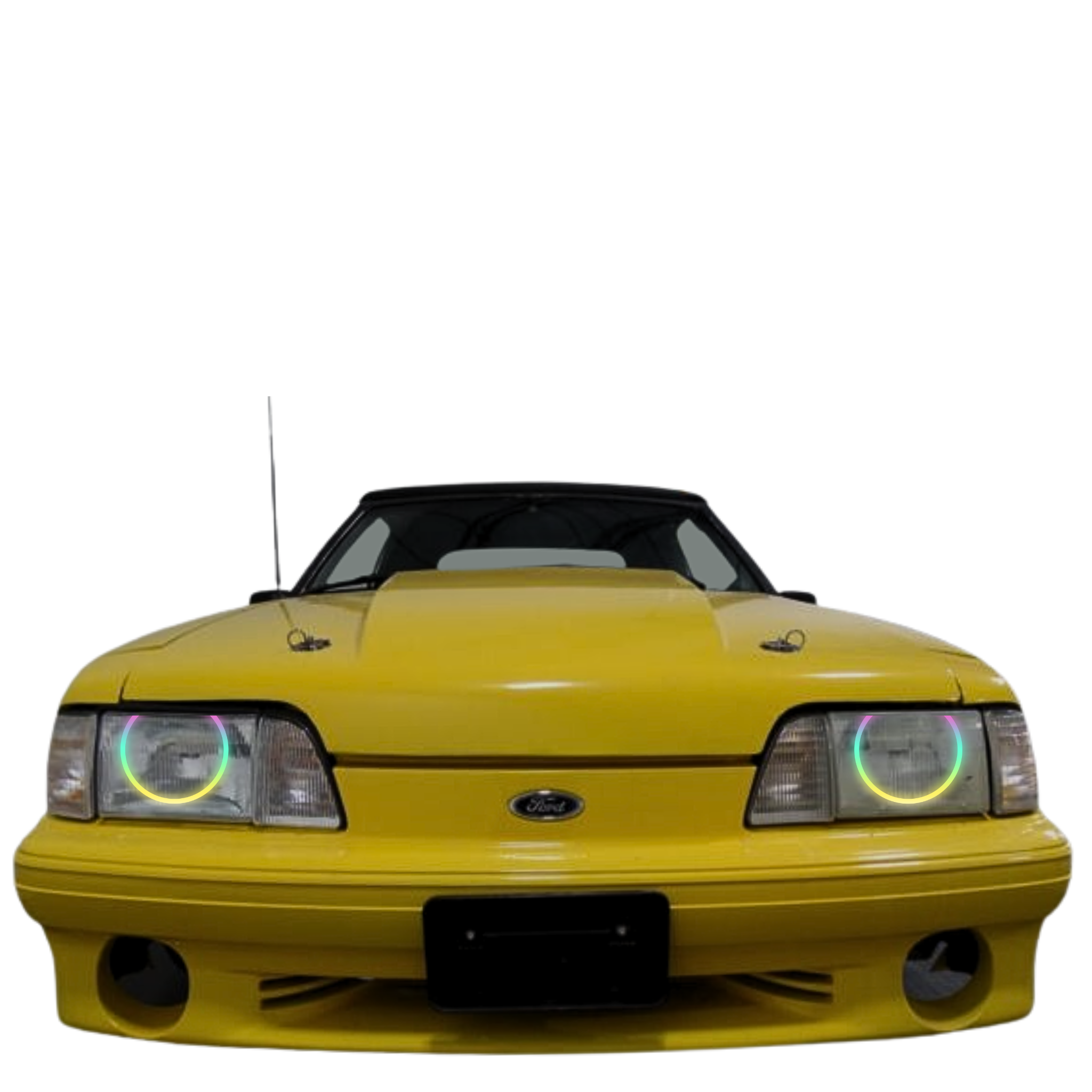 Ford Mustang Multicolor Halo Kit (1987-1993) – Custom Multicolor LED Lighting by RGB Halo Kits