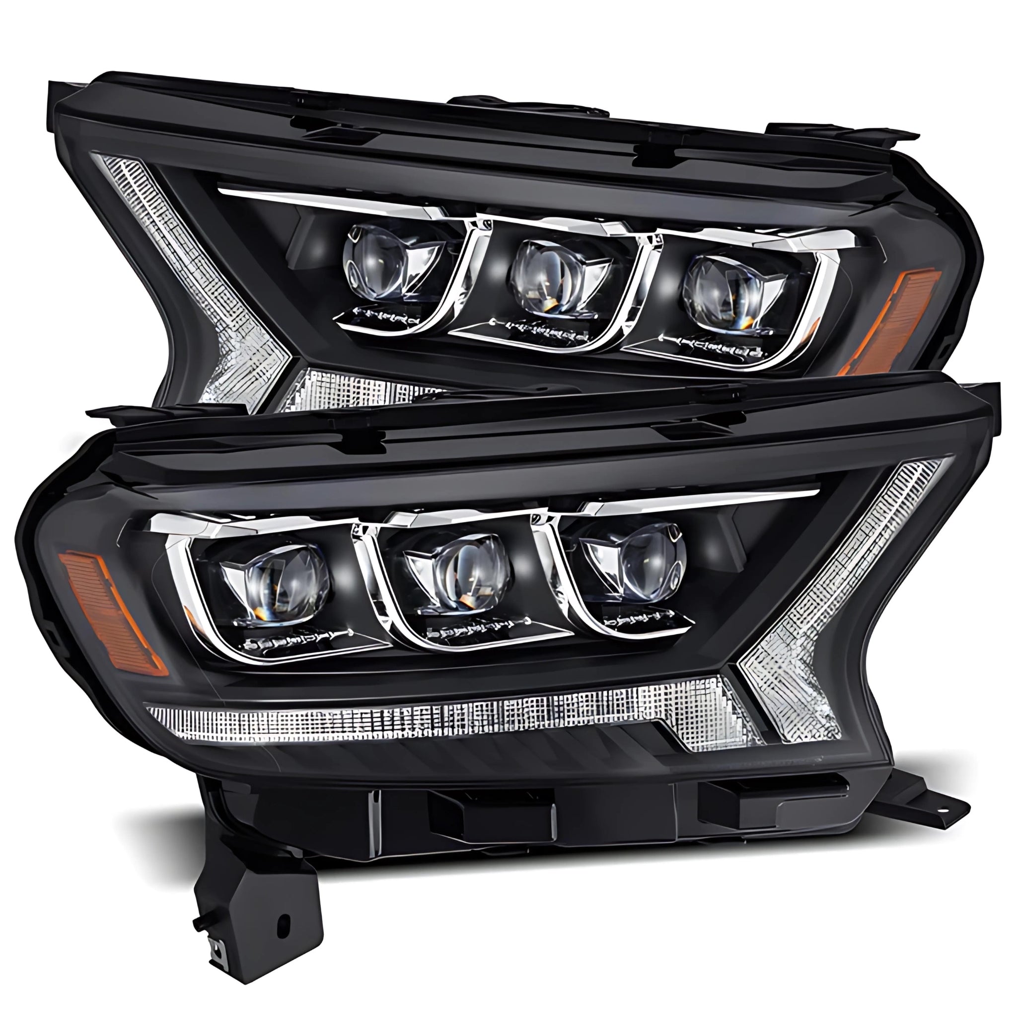 Ford Ranger Headlights (2019-2023) | Alpharex – Custom Multicolor LED Lighting by RGB Halo Kits