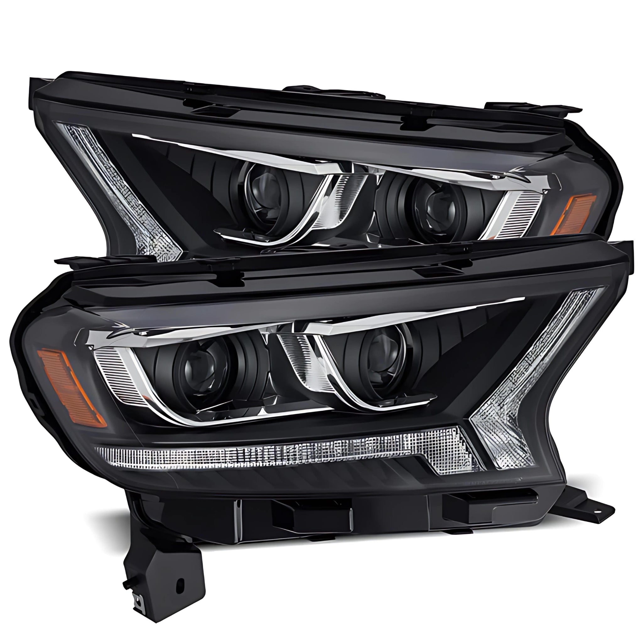 Ford Ranger Headlights (2019-2023) | Alpharex – Custom Multicolor LED Lighting by RGB Halo Kits