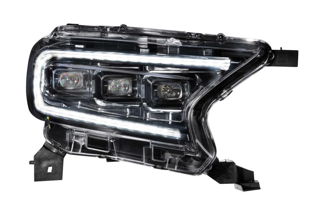 Ford Ranger: LED Headlights (2019 - 2023) | XB – Custom Multicolor LED Lighting by RGB Halo Kits