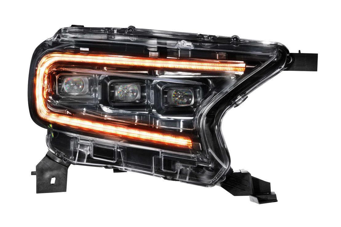 Ford Ranger: LED Headlights (2019 - 2023) | XB – Custom Multicolor LED Lighting by RGB Halo Kits