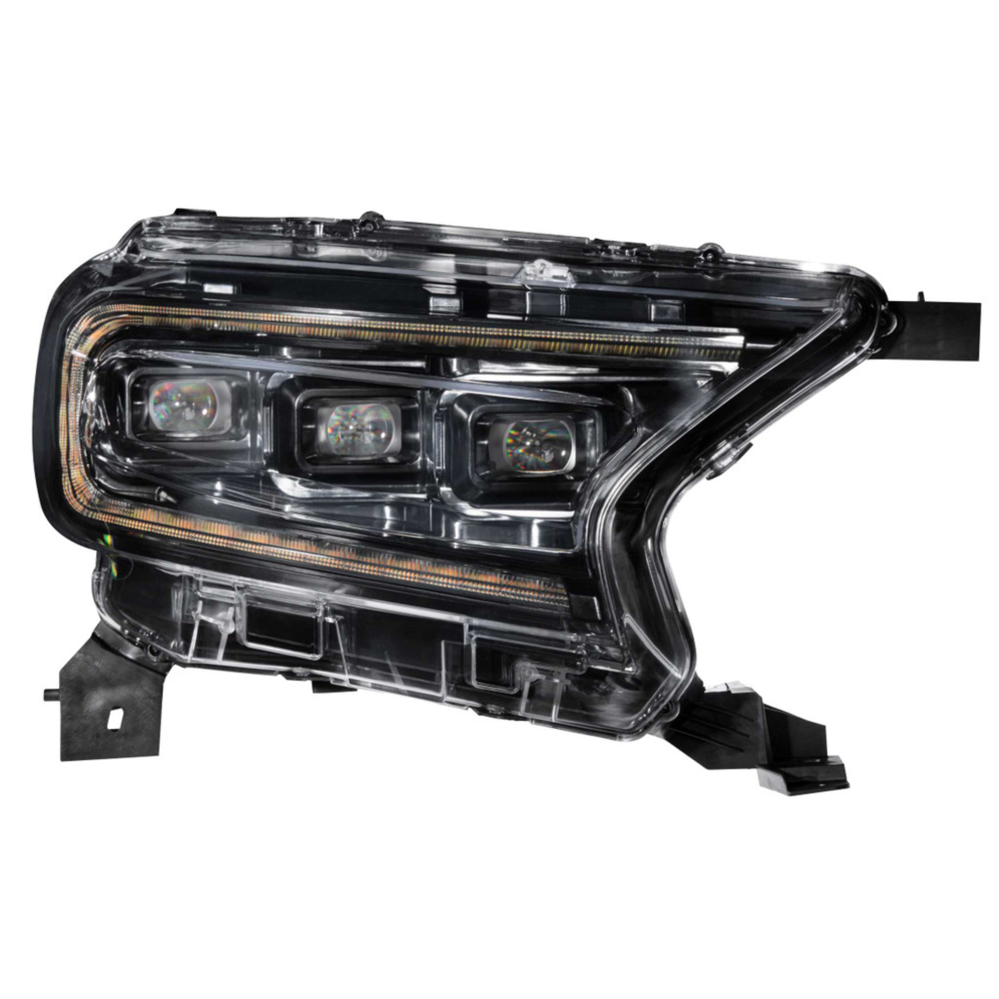 Ford Ranger: Multicolor Flow Series Headlights (2019-2023) | XB Morimoto – Custom Multicolor LED Lighting by RGB Halo Kits