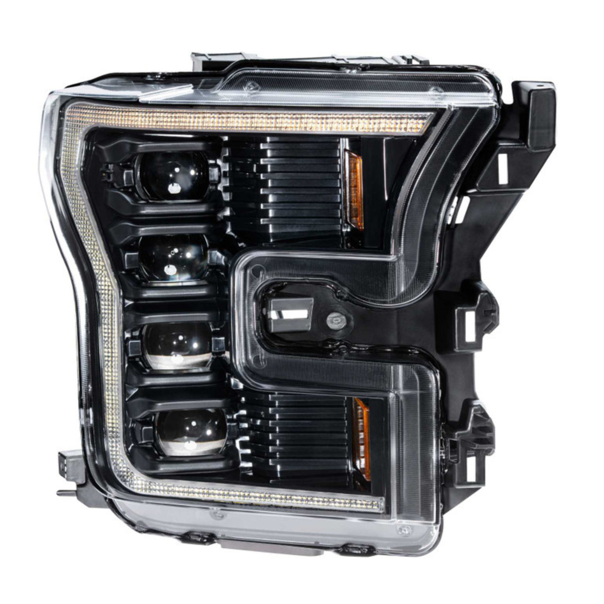 Ford Raptor: Multicolor Flow Series Headlights (2017-2020) | XB Morimoto – Custom Multicolor LED Lighting by RGB Halo Kits