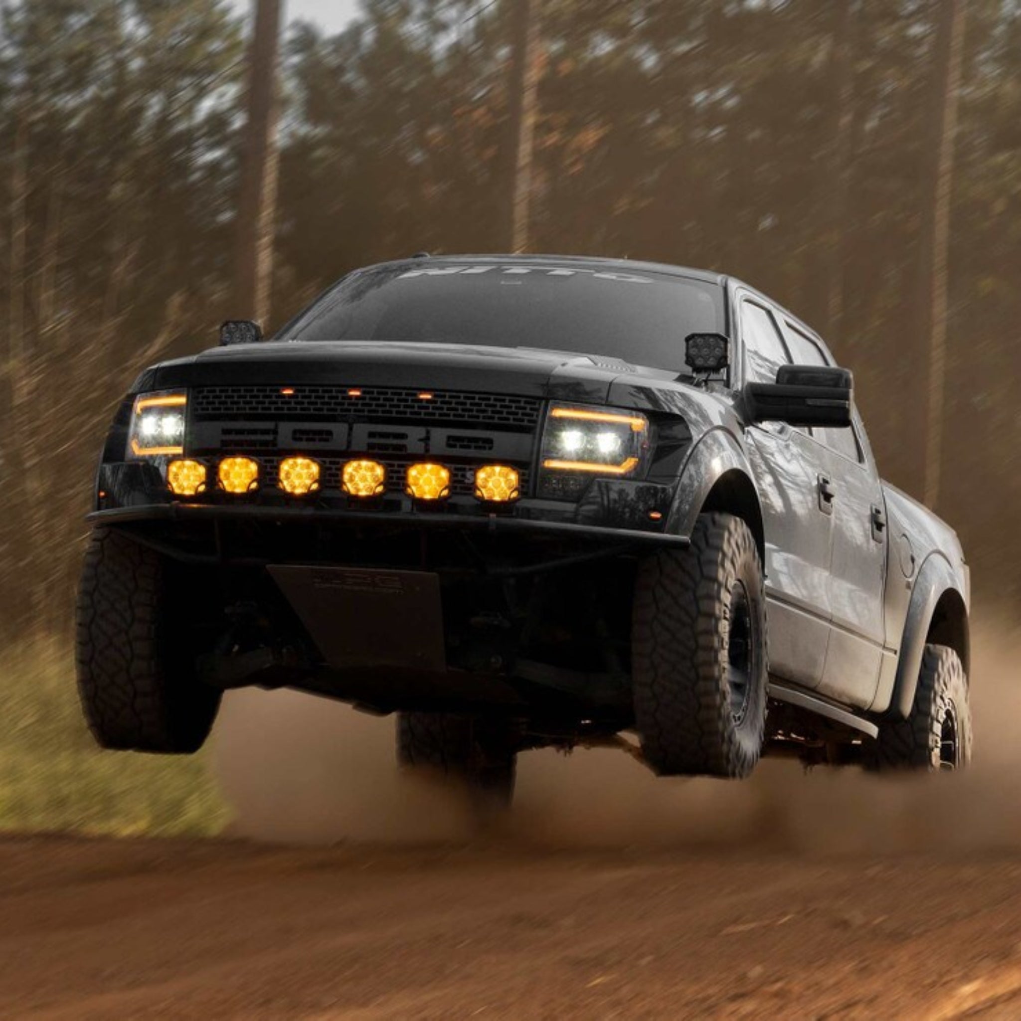 Ford SVT Raptor LED Headlights (2010-2014) | XB Evo – Custom Multicolor LED Lighting by RGB Halo Kits