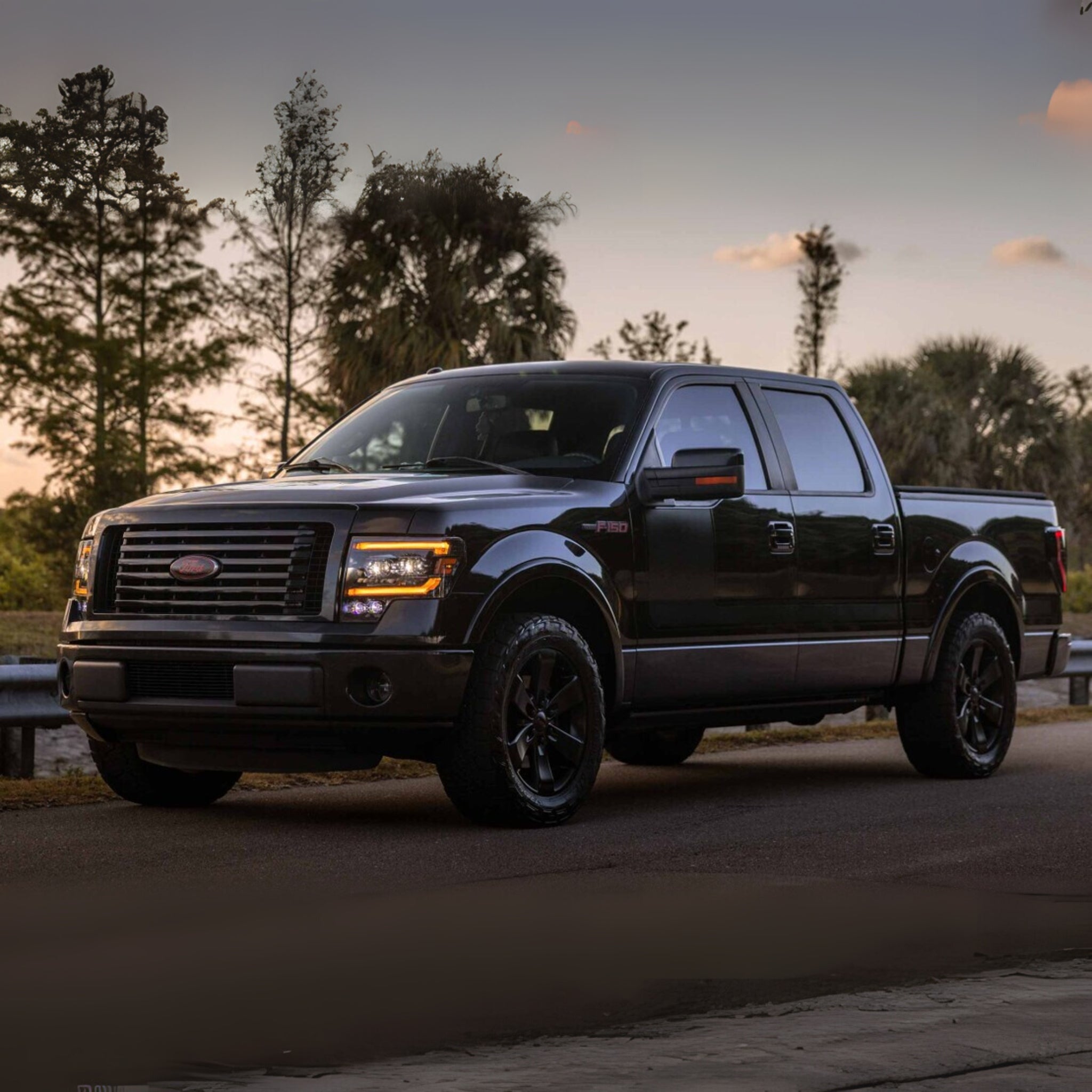 Ford SVT Raptor LED Headlights (2010-2014) | XB Evo – Custom Multicolor LED Lighting by RGB Halo Kits
