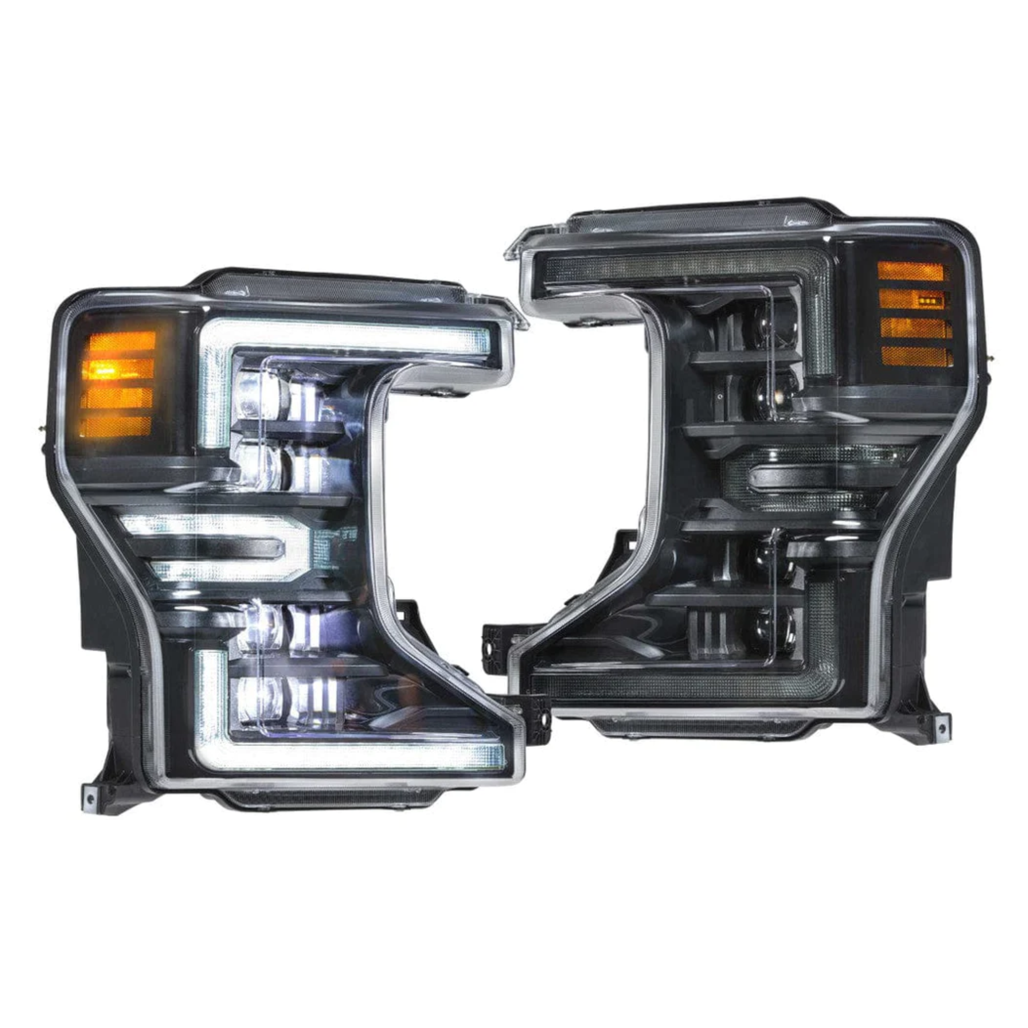 Ford Super Duty: LED HEADLIGHTS (2020 - 2022) | XB – Custom Multicolor LED Lighting by RGB Halo Kits