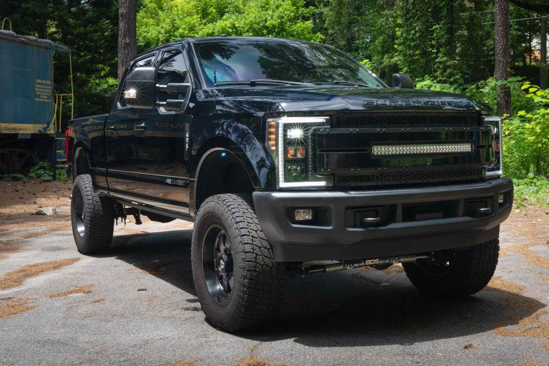 Ford Super Duty: LED Headlights (2017 - 2019) | XB Hybrid – Custom Multicolor LED Lighting by RGB Halo Kits