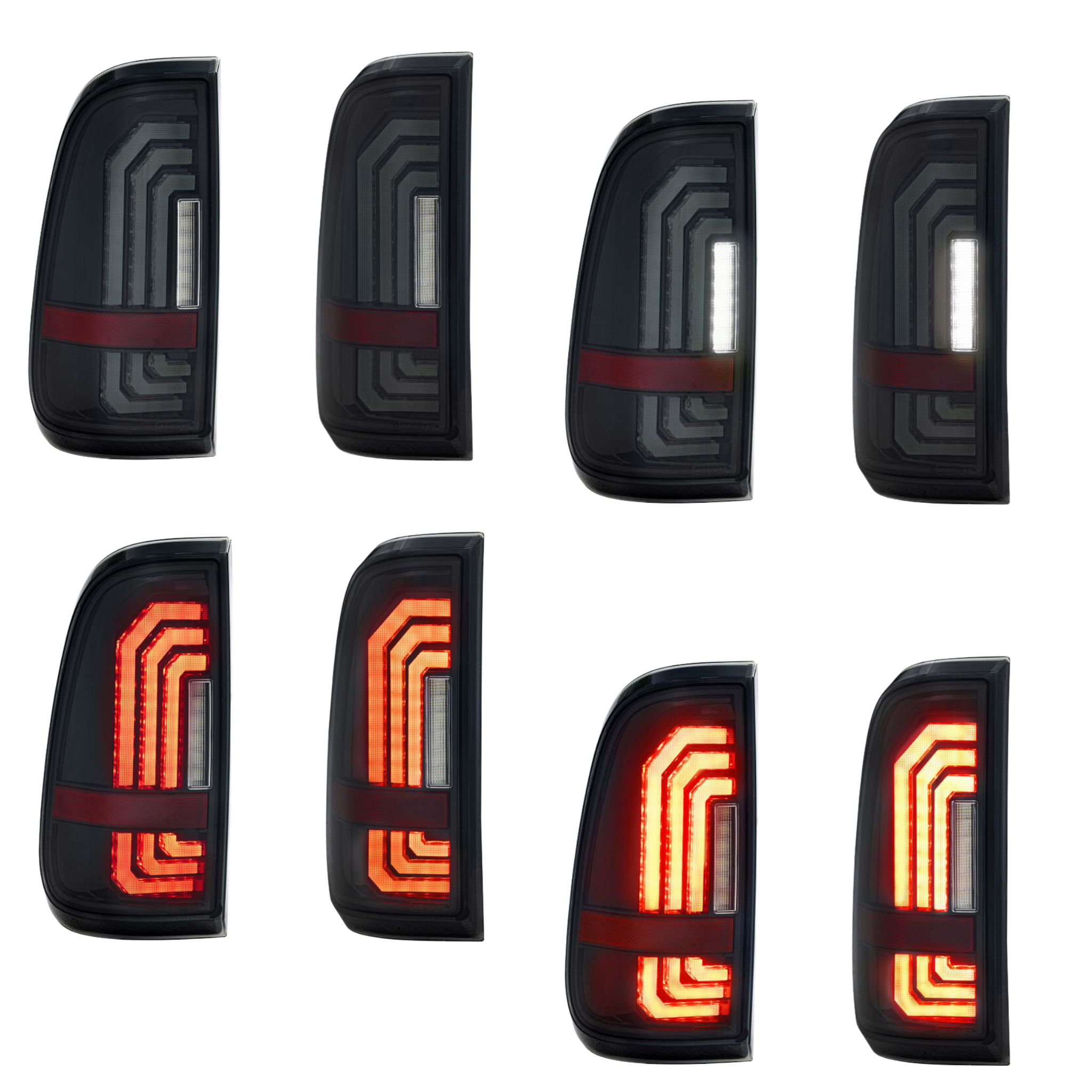 Ford Super Duty LED Taillights (1999-2016) | XB Morimoto – Custom Multicolor LED Lighting by RGB Halo Kits