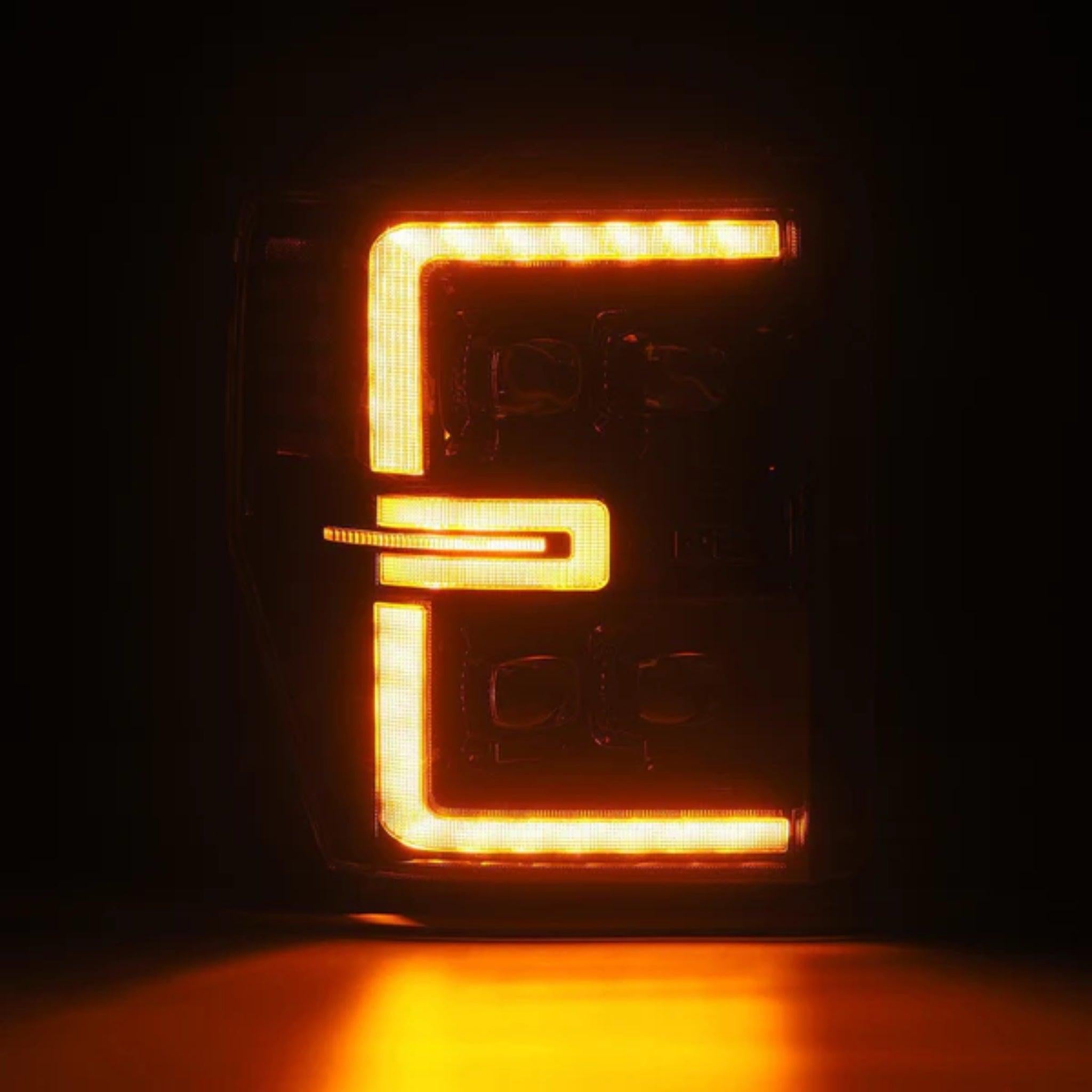 Ford Super Duty/Excursion (2008-2010) Headlights | Alpharex – Custom Multicolor LED Lighting by RGB Halo Kits