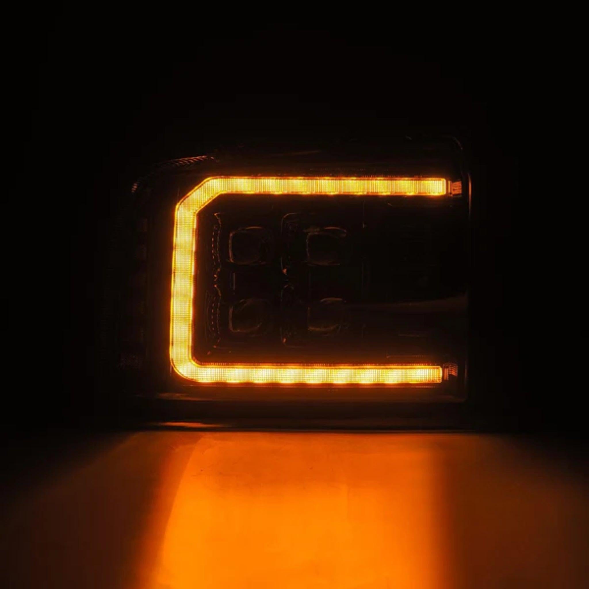 Ford Super Duty/Excursion (2005-2007) Headlights | Alpharex – Custom Multicolor LED Lighting by RGB Halo Kits