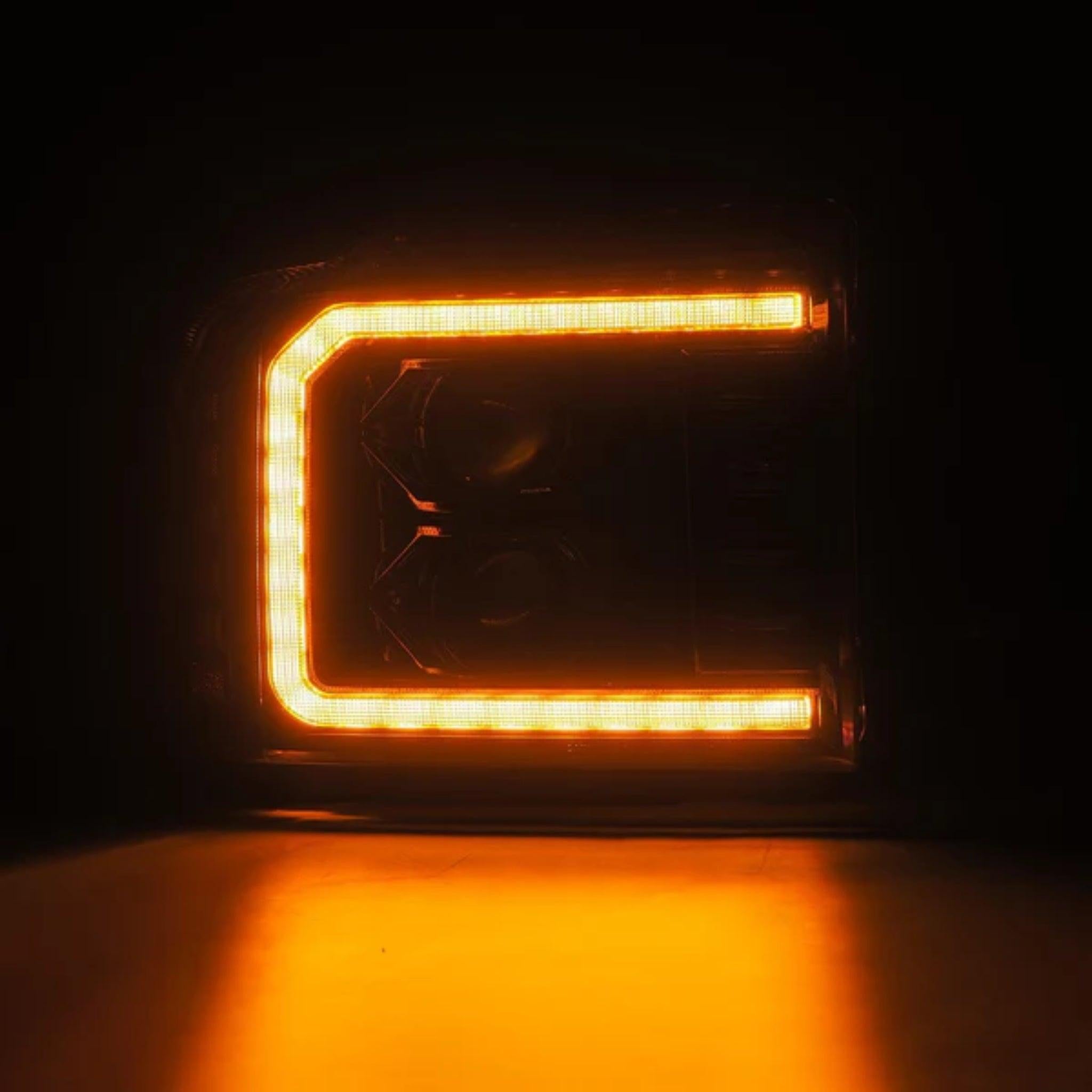 Ford Super Duty/Excursion (2005-2007) Headlights | Alpharex – Custom Multicolor LED Lighting by RGB Halo Kits