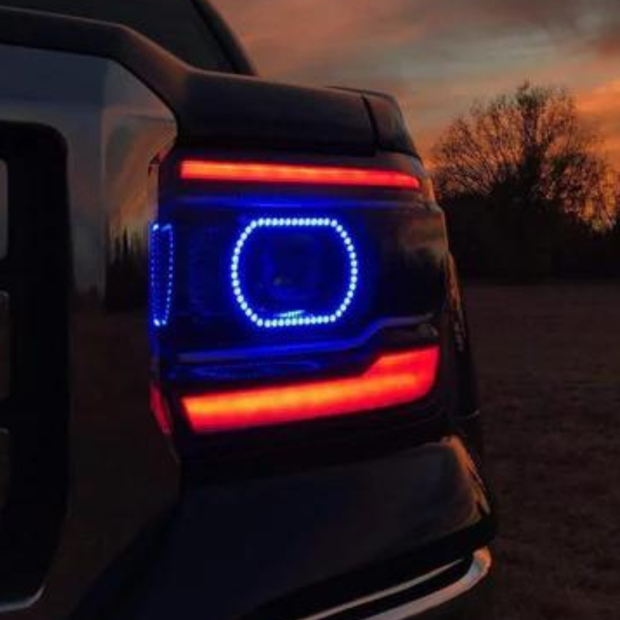 GMC Sierra 1500HD Multicolor Halo Kit (2014-2017) – Custom Multicolor LED Lighting by RGB Halo Kits