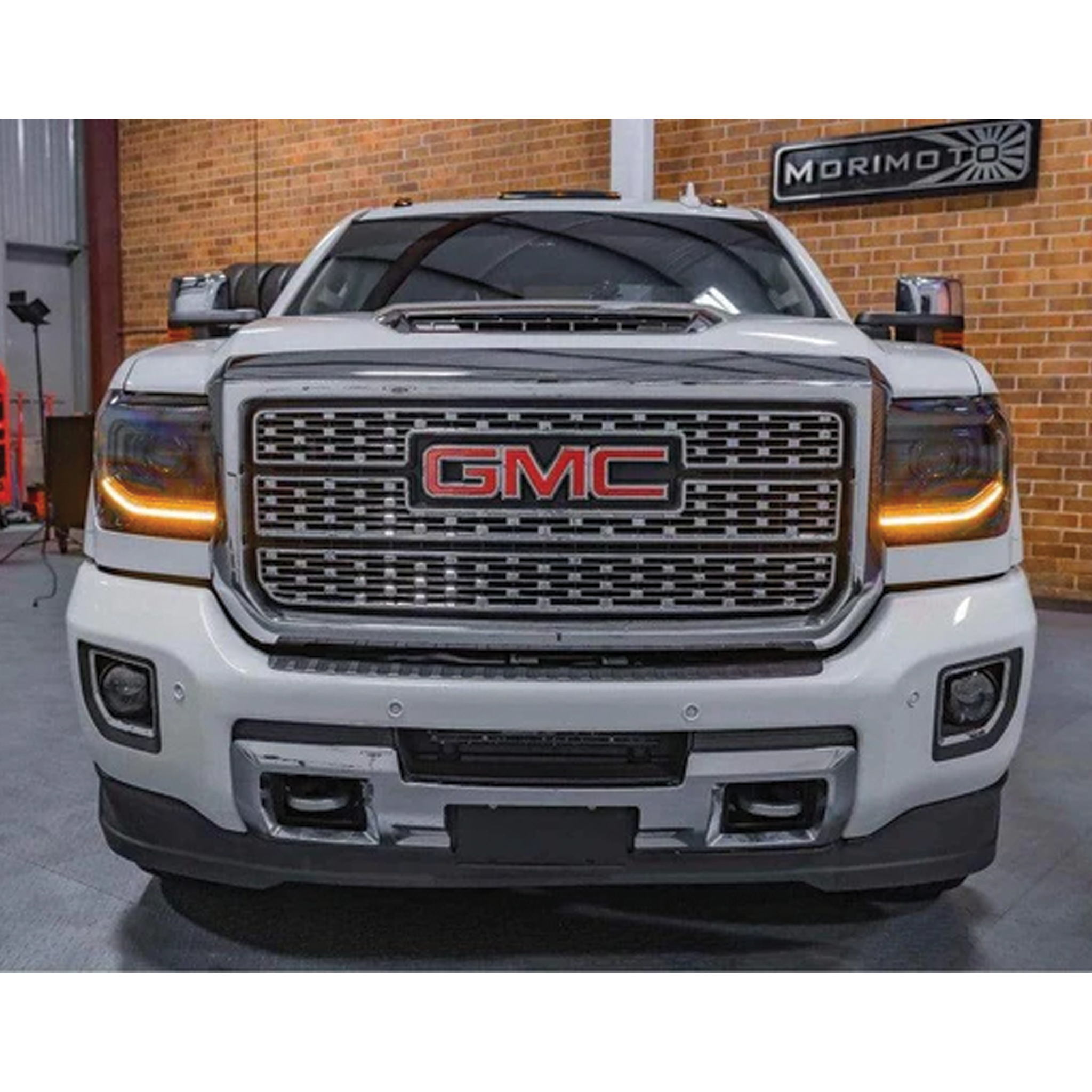 GMC Sierra: LED Headlights (2014 - 2018) | XB – Custom Multicolor LED Lighting by RGB Halo Kits