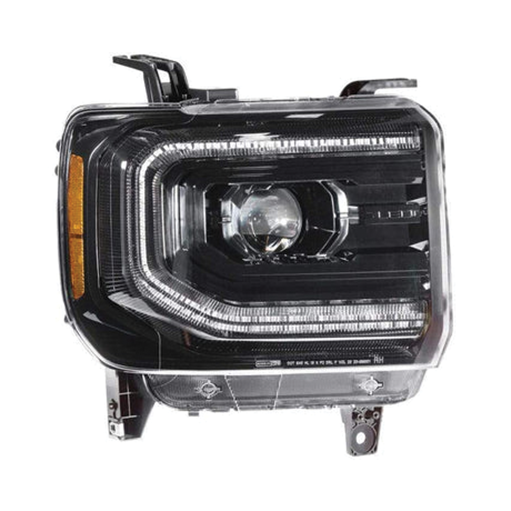 GMC Sierra: LED Headlights (2014 - 2018) | XB – Custom Multicolor LED Lighting by RGB Halo Kits