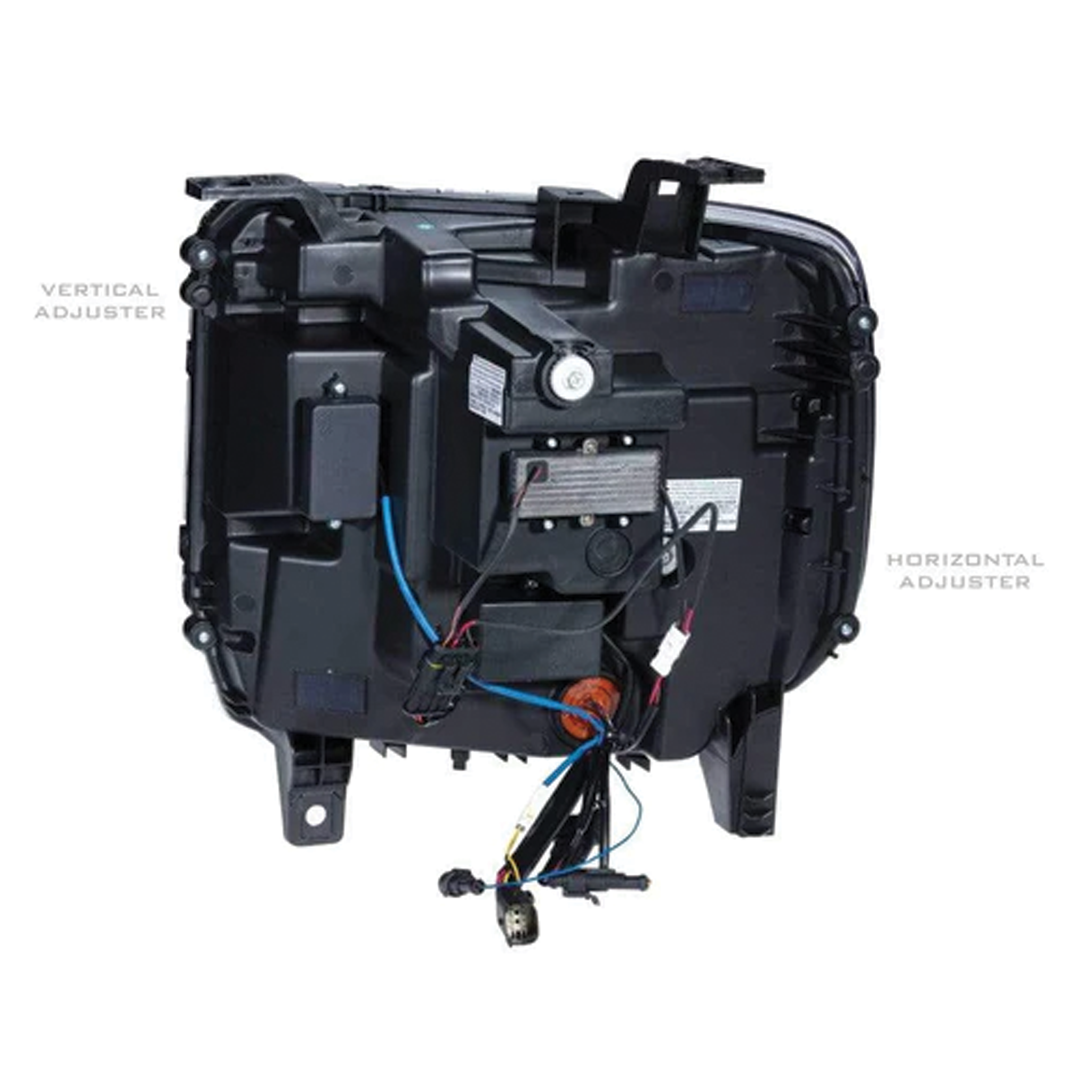 GMC Sierra: LED Headlights (2014 - 2018) | XB – Custom Multicolor LED Lighting by RGB Halo Kits