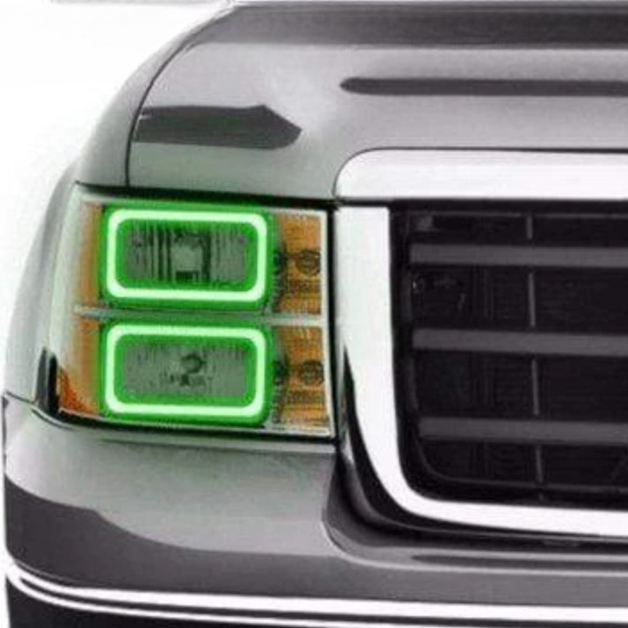 GMC Sierra Multicolor Flow Series Halo Kit (2007-2013) – Custom Multicolor LED Lighting by RGB Halo Kits
