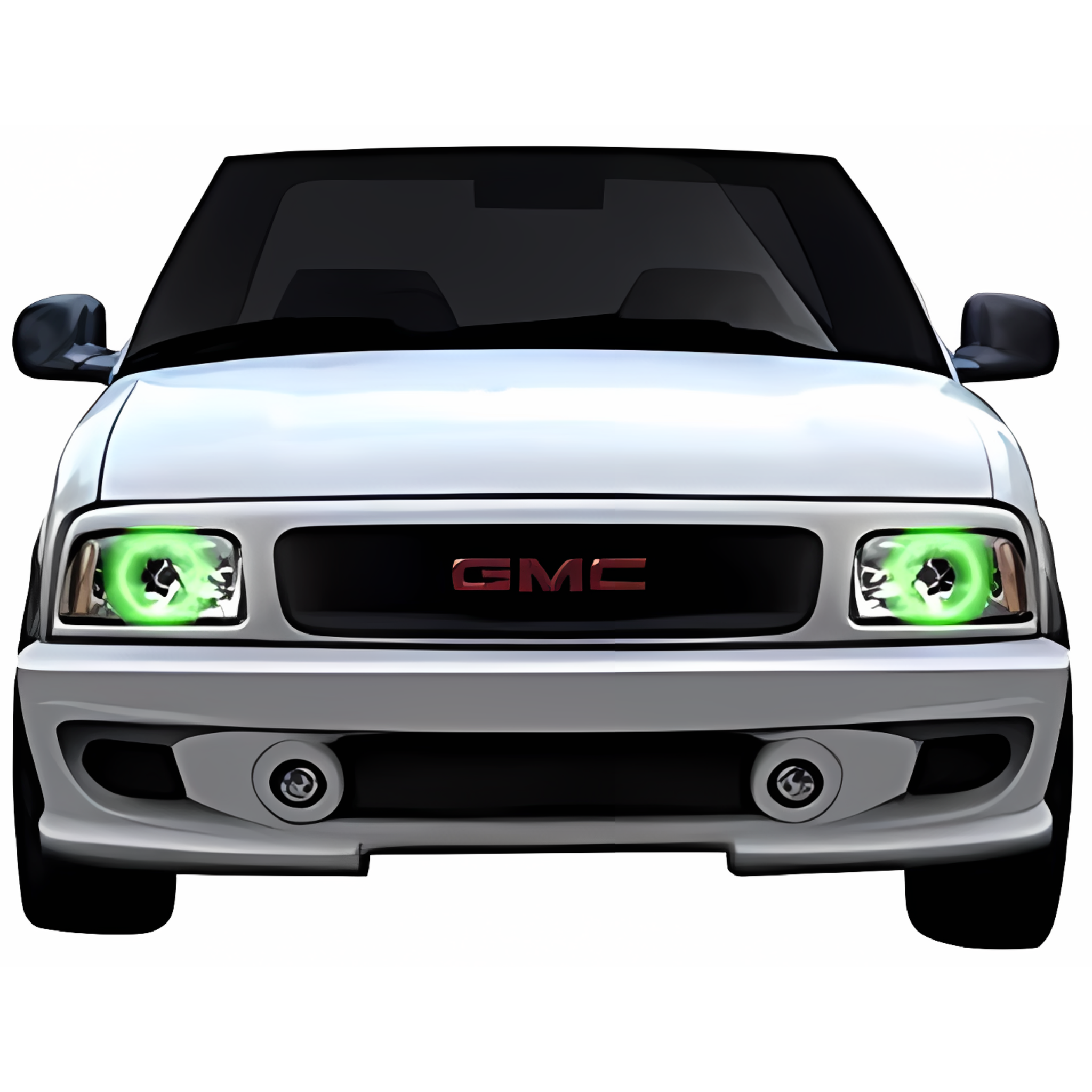 GMC Sonoma Multicolor Halo Kit (1994-1997) – Custom Multicolor LED Lighting by RGB Halo Kits