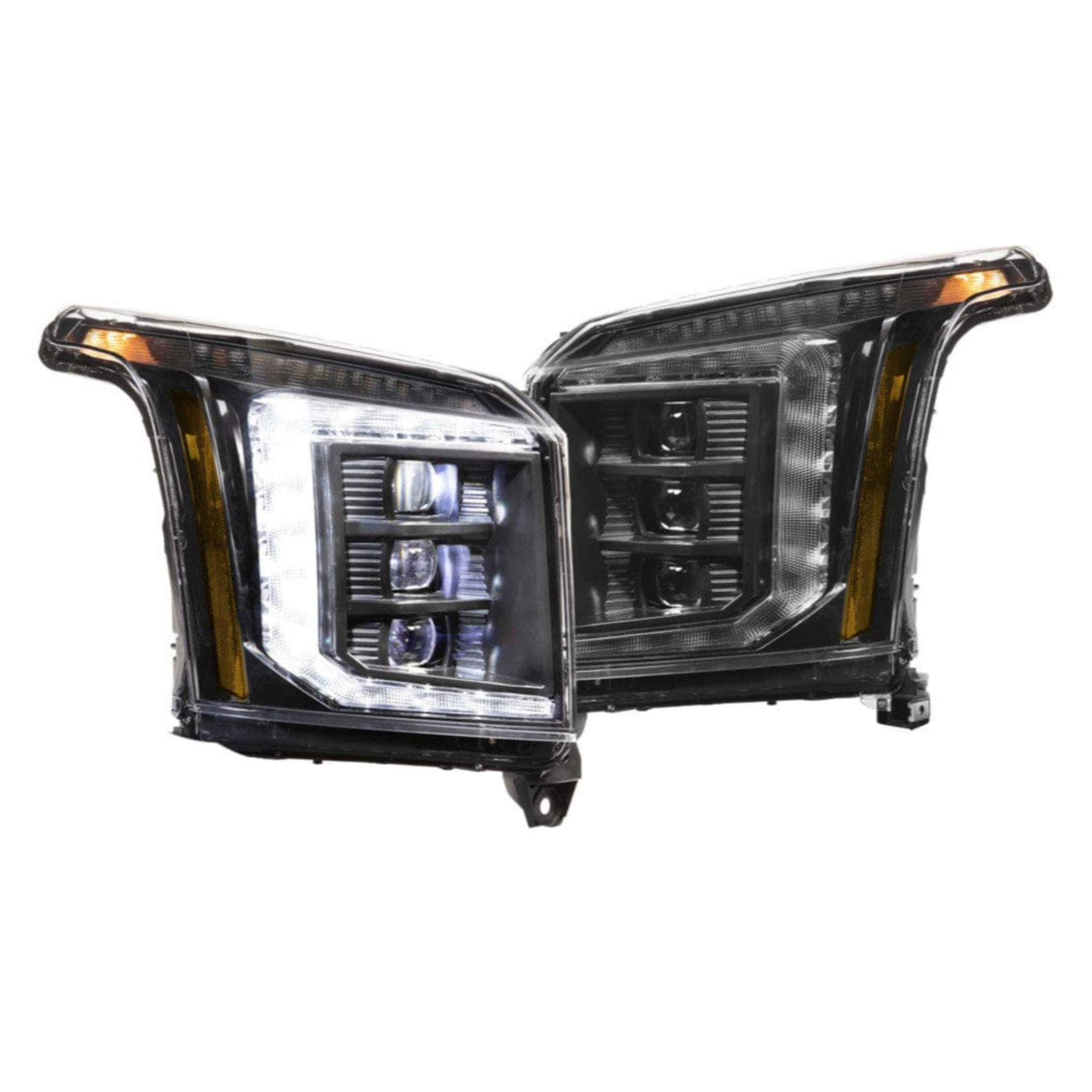 GMC Yukon (15-20): LED Headlights (2015 - 2020) | XB – Custom Multicolor LED Lighting by RGB Halo Kits