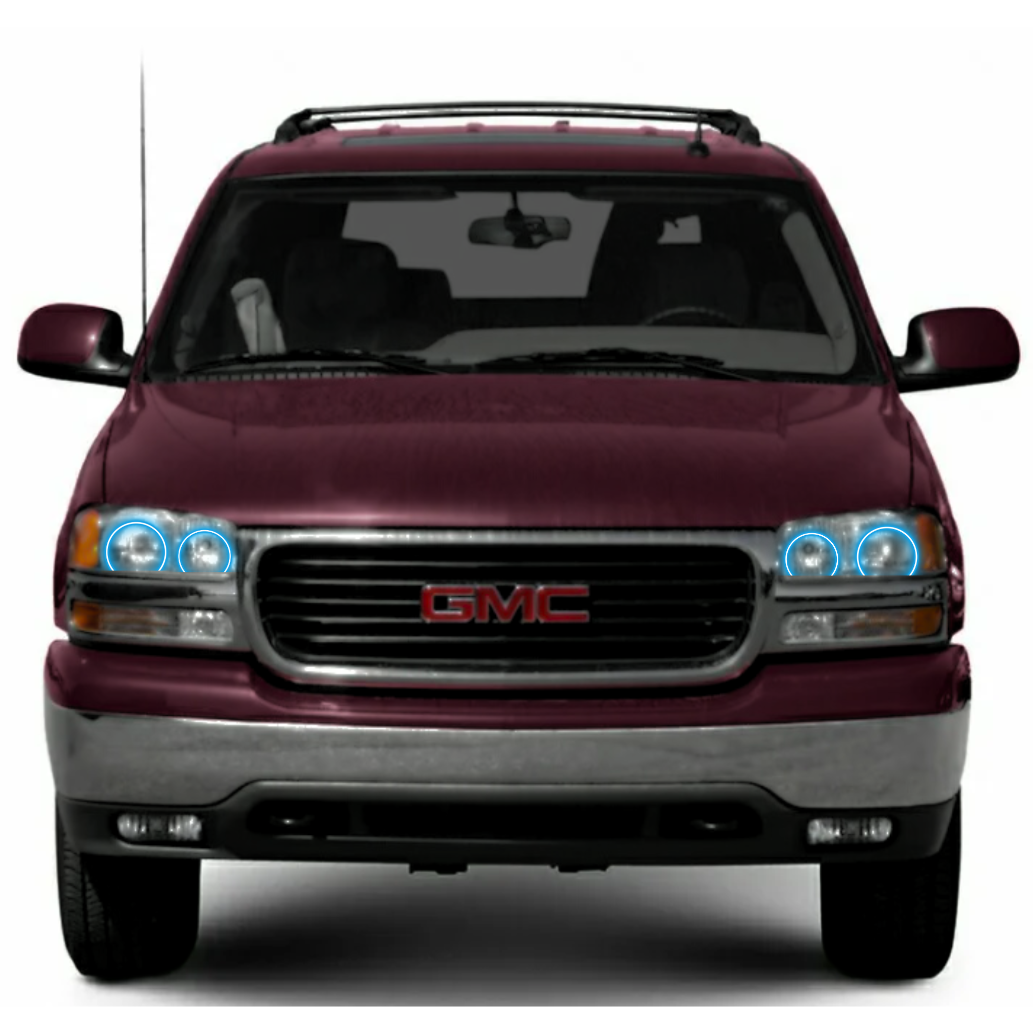GMC Yukon LED Multicolor Halo Kit (2000-2006) – Custom Multicolor LED Lighting by RGB Halo Kits