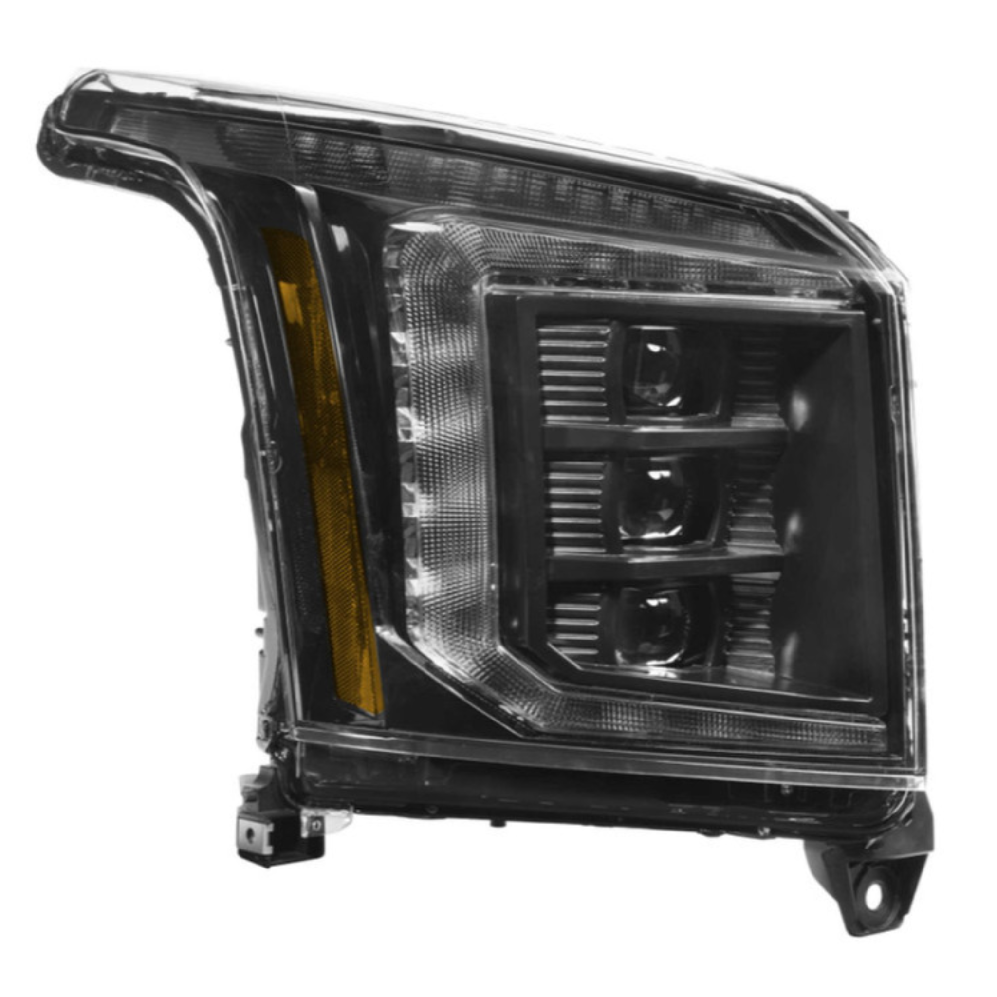 GMC Yukon: Multicolor Flow Series Headlights (2015-2020) | XB Morimoto – Custom Multicolor LED Lighting by RGB Halo Kits