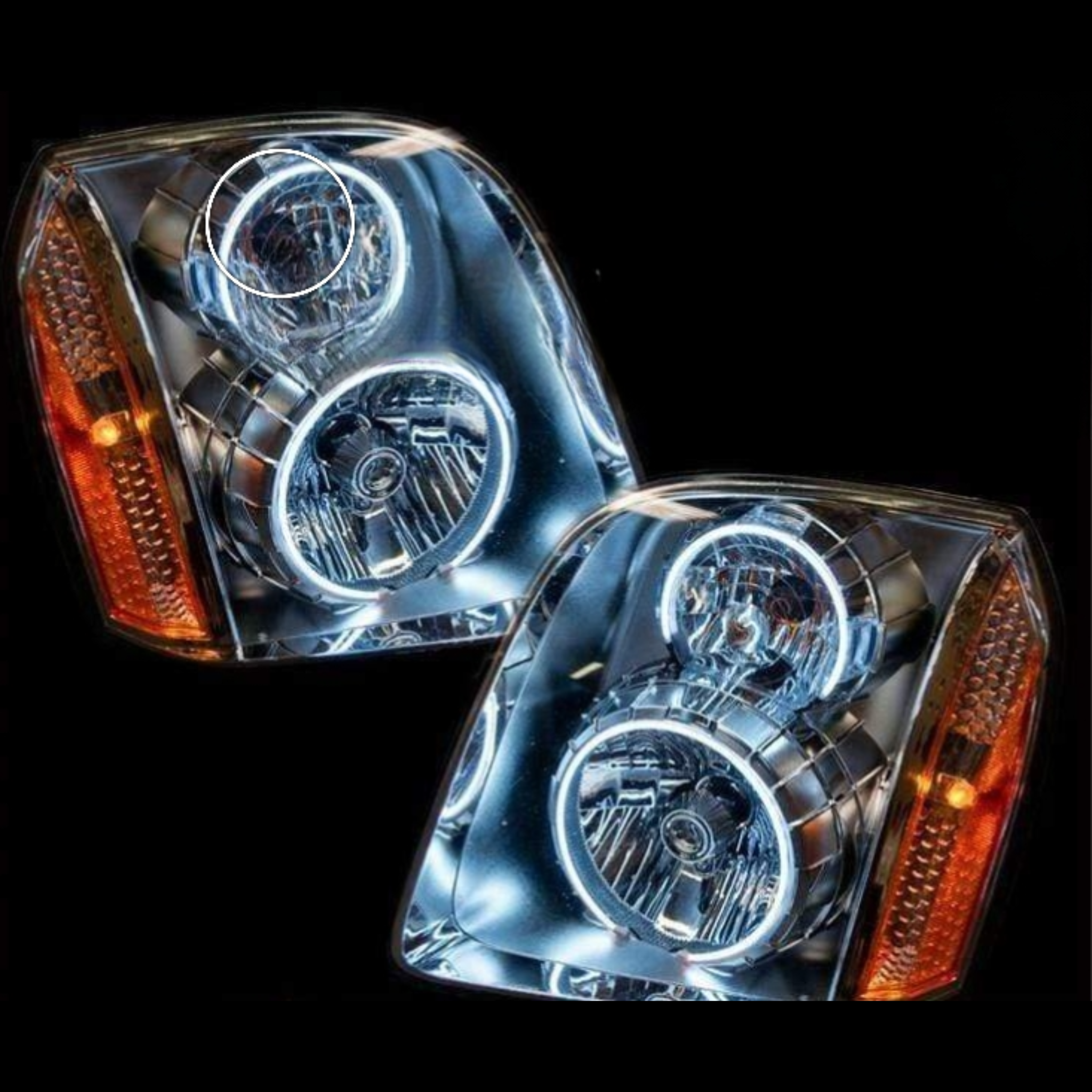 GMC Yukon Multicolor Halo Kit (2007-2014) – Custom Multicolor LED Lighting by RGB Halo Kits