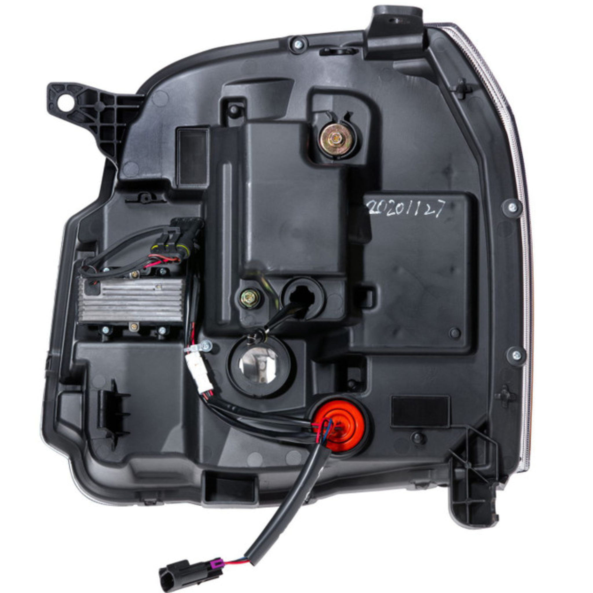 GMC Yukon/Yukon XL: Multicolor Flow Series Headlights (2007-2014) | XB Hybrid Morimoto – Custom Multicolor LED Lighting by RGB Halo Kits