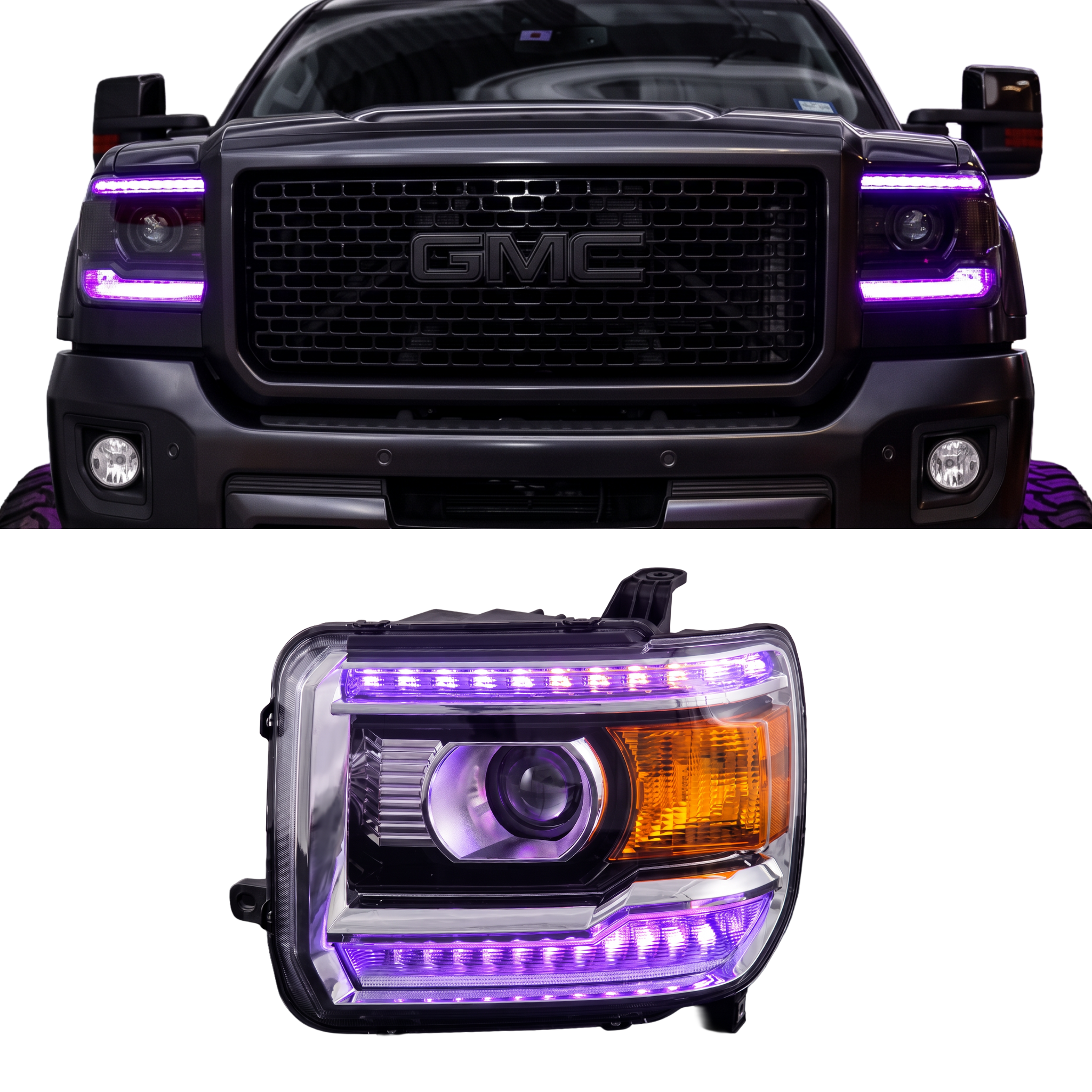 GMC Sierra RGBW DRL Boards (2014-2015)
