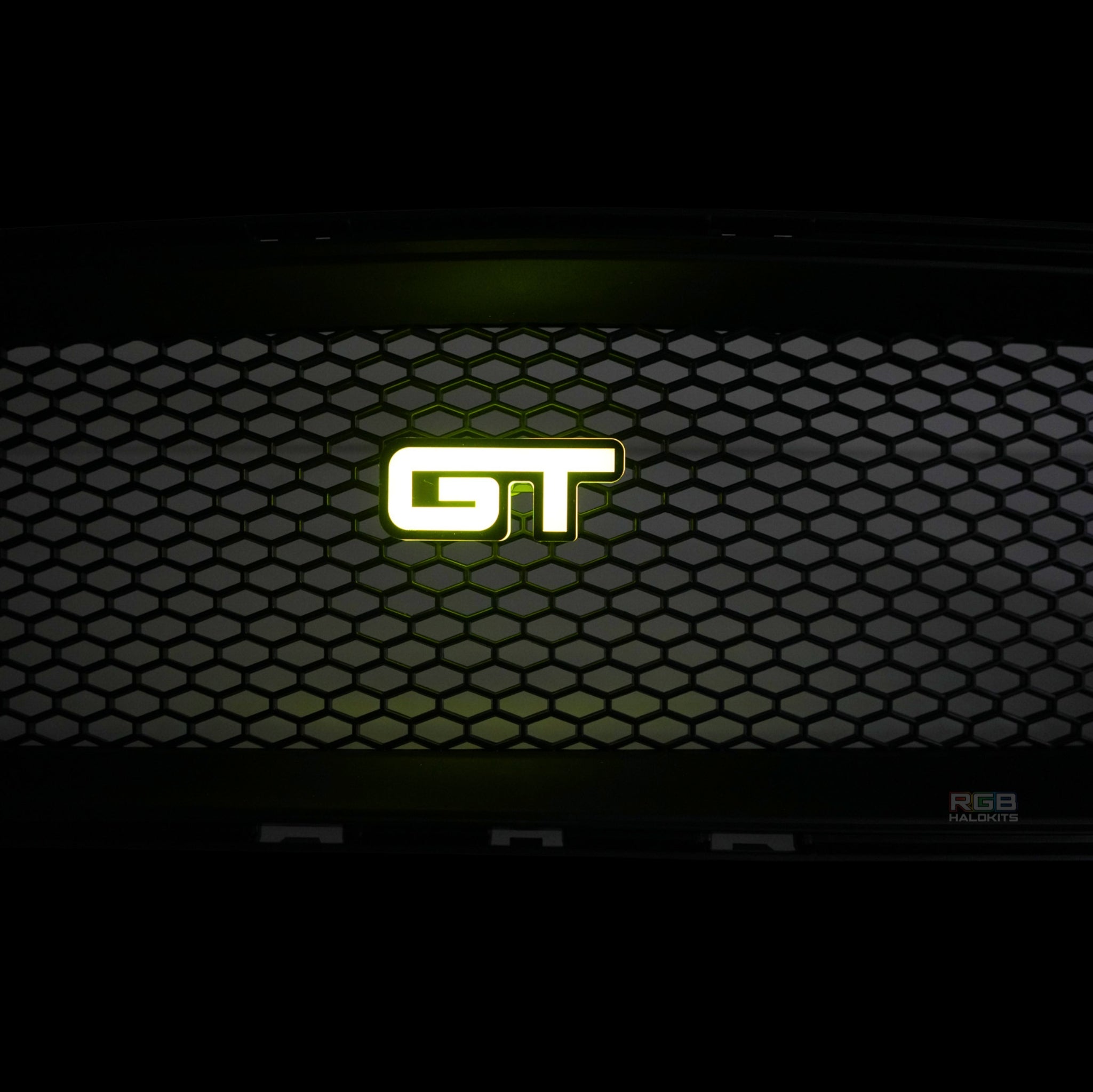 GT LED Emblem Badge (Multicolor Flow) – Custom Multicolor LED Lighting by RGB Halo Kits