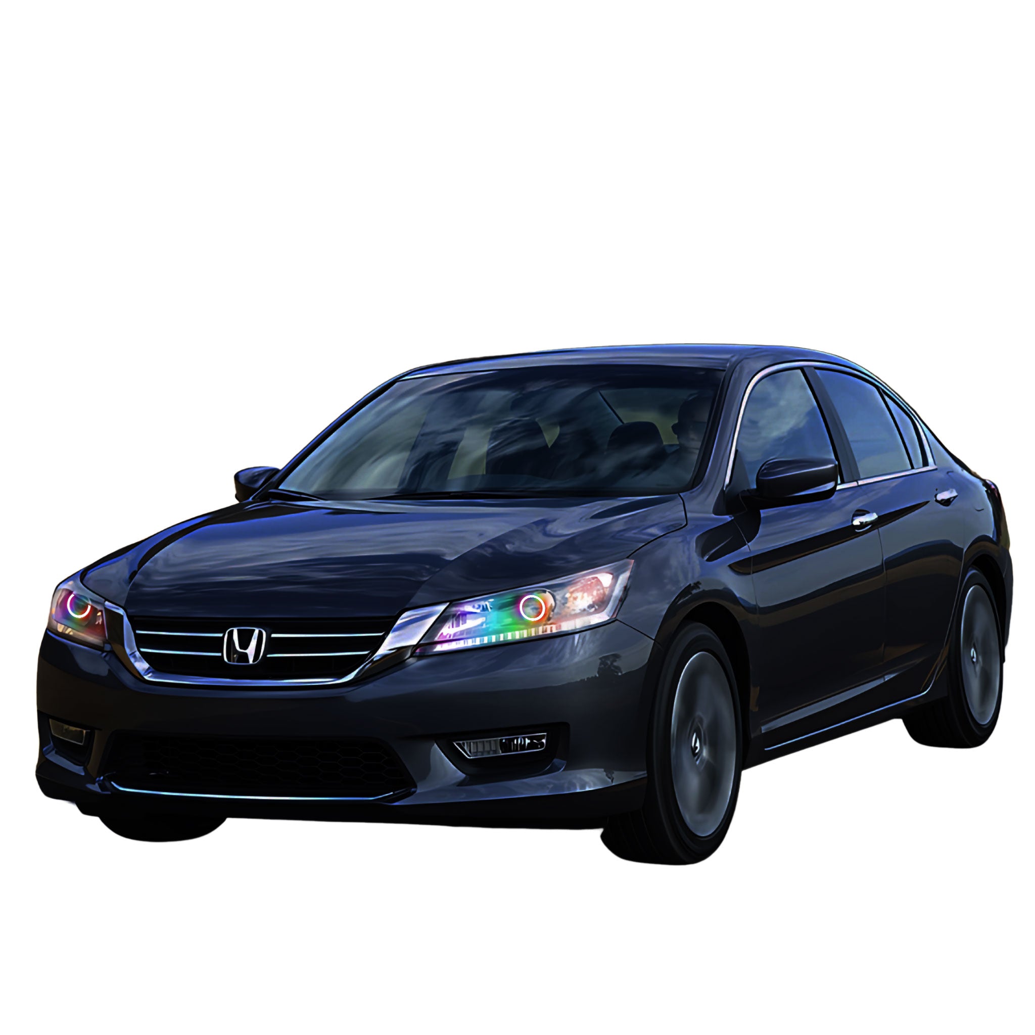 Honda Accord Multicolor Halo Kit (2013-2015) – Custom Multicolor LED Lighting by RGB Halo Kits