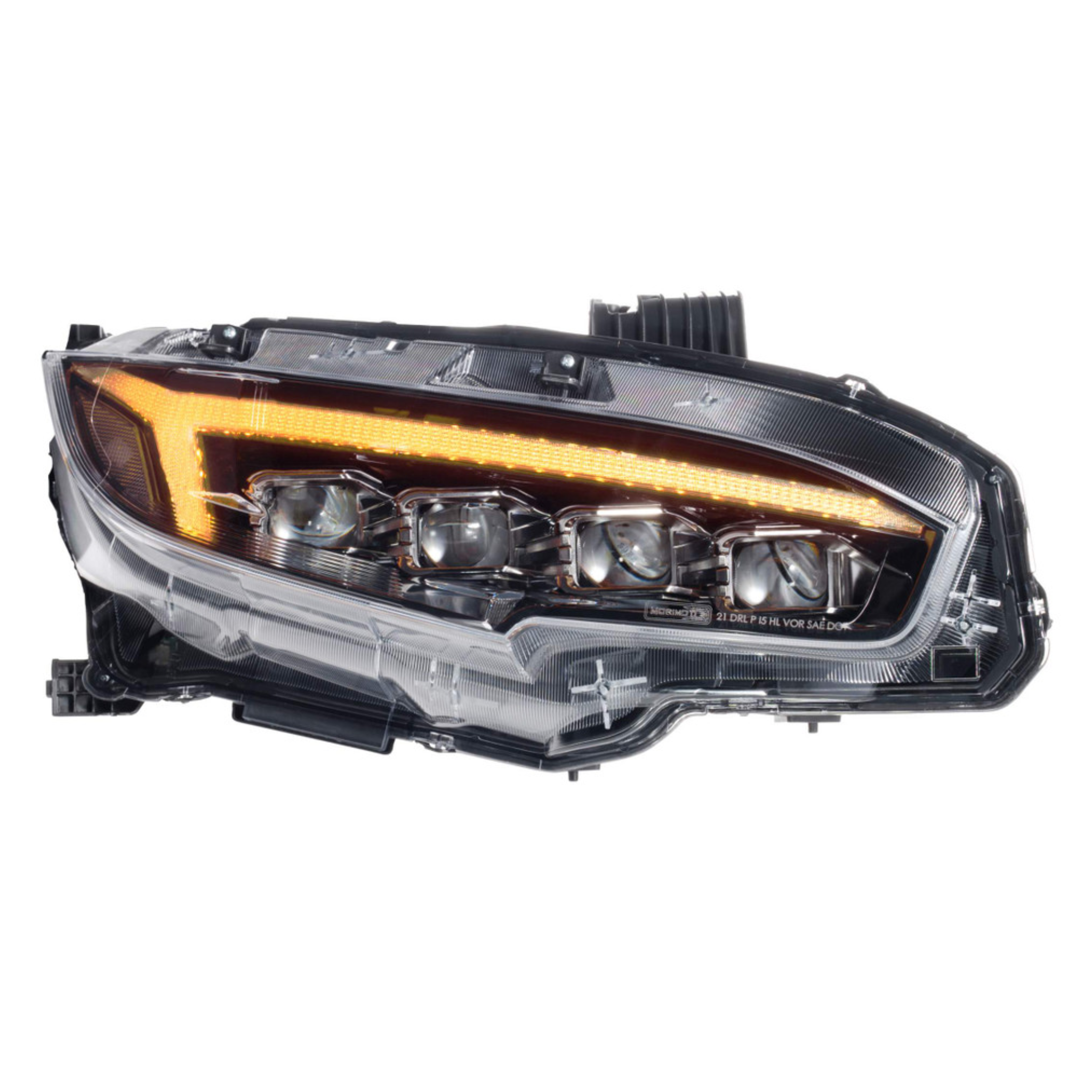 Honda Civic (16-21): LED HEADLIGHTS | XB Morimoto – Custom Multicolor LED Lighting by RGB Halo Kits