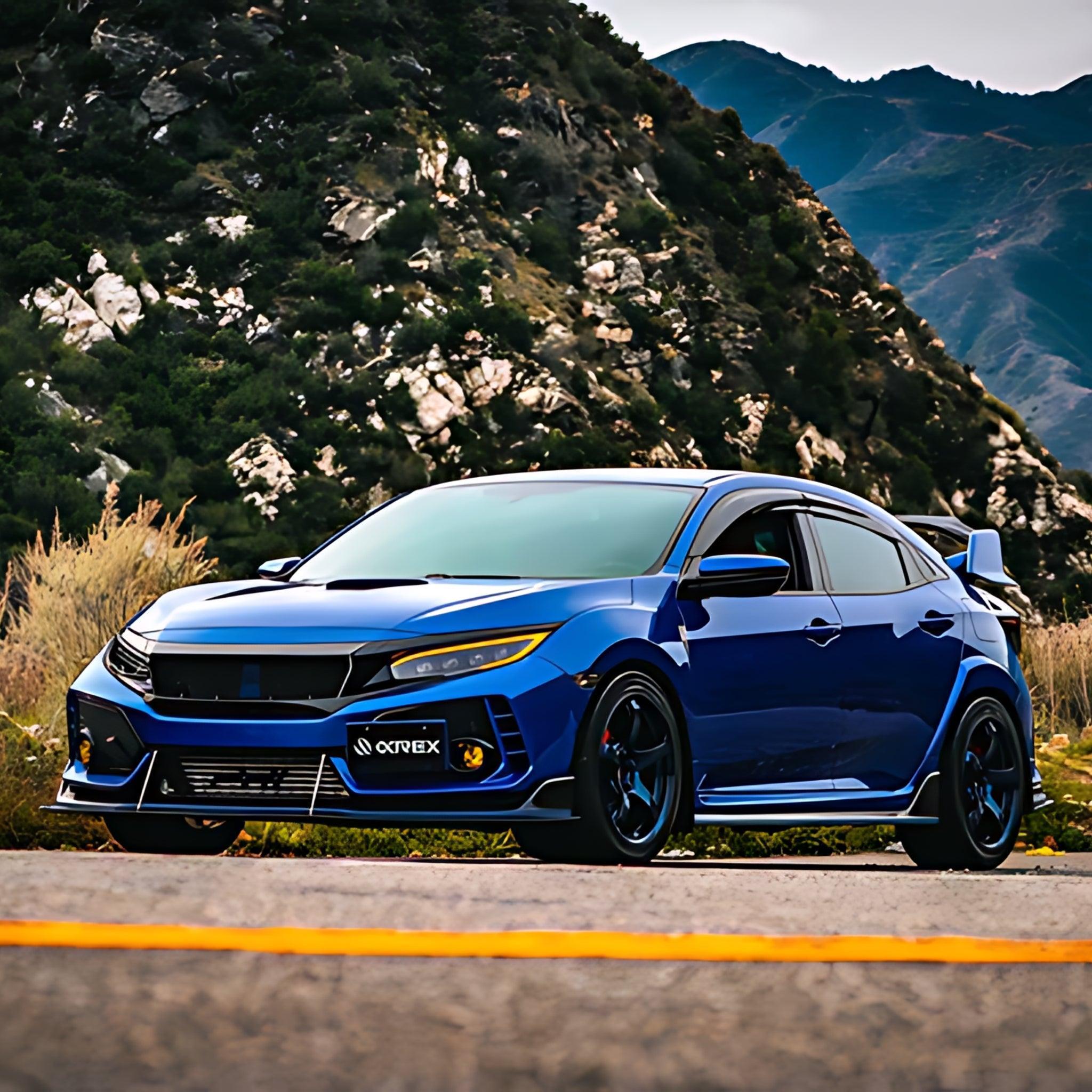 Honda Civic (2016-2021) Headlights | Alpharex – Custom Multicolor LED Lighting by RGB Halo Kits